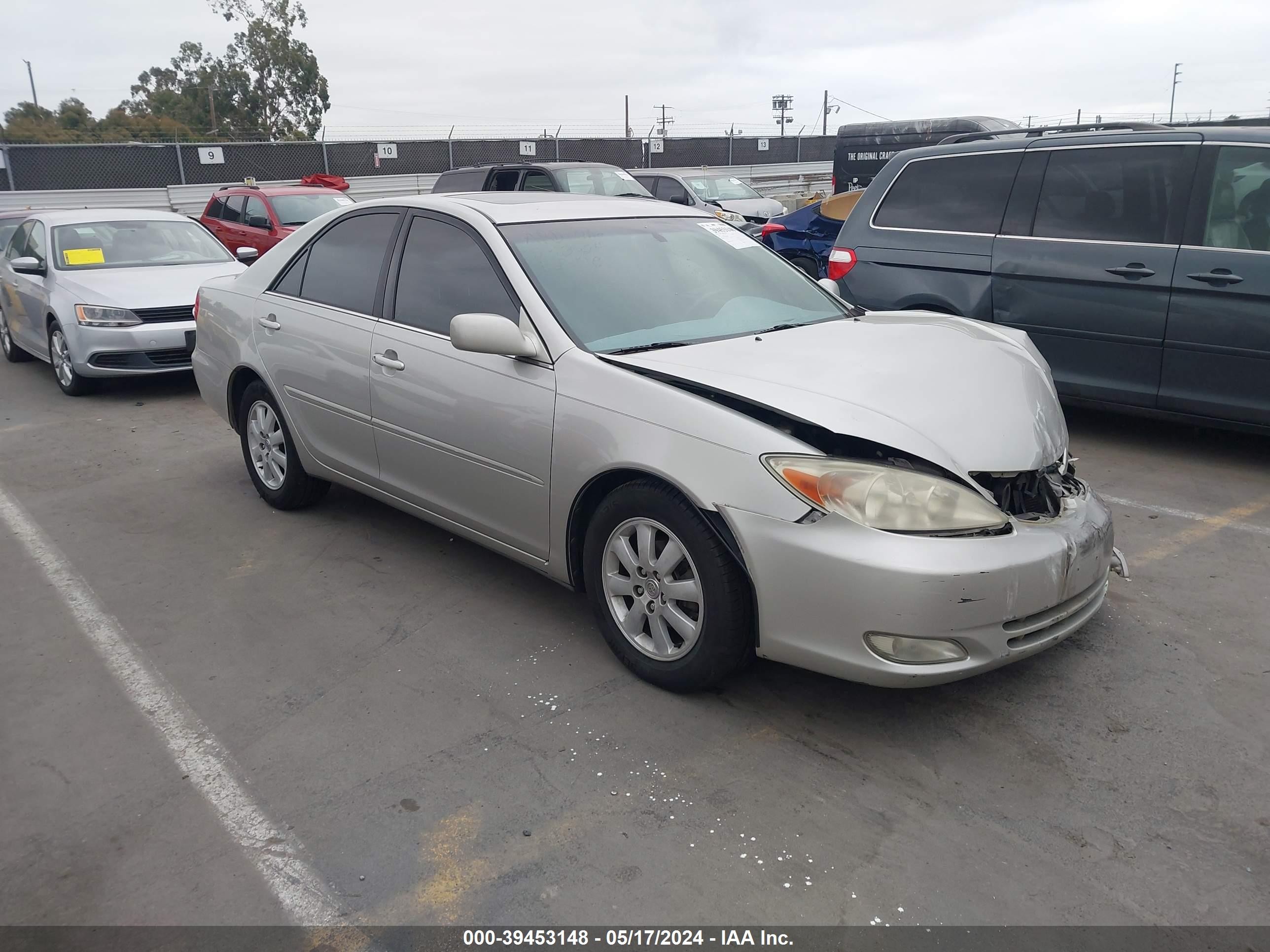 TOYOTA CAMRY 2004 4t1be32k24u906462