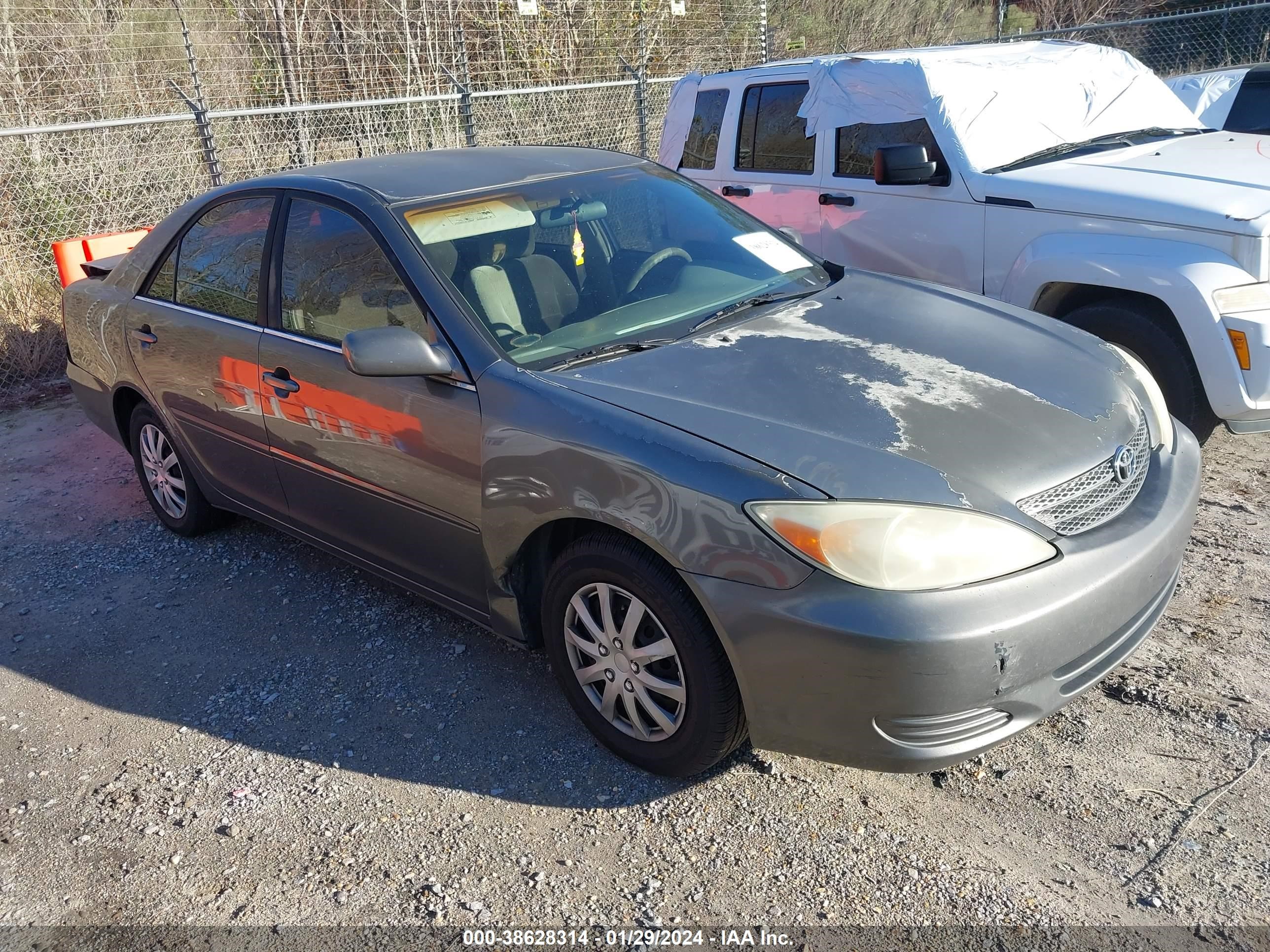 TOYOTA CAMRY 2004 4t1be32k24u910298