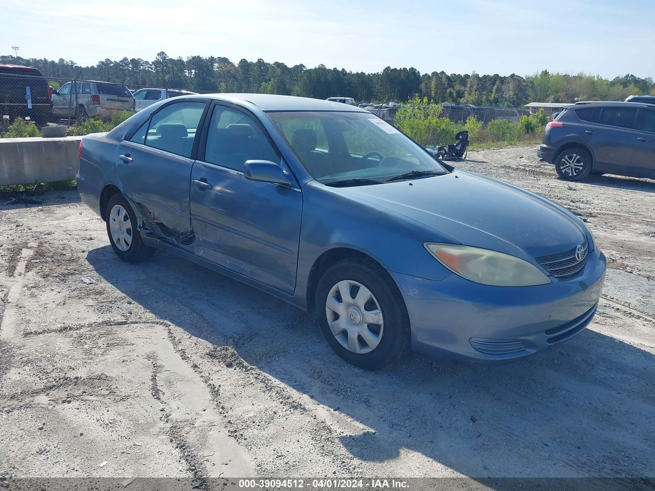 TOYOTA CAMRY 2004 4t1be32k24u916733