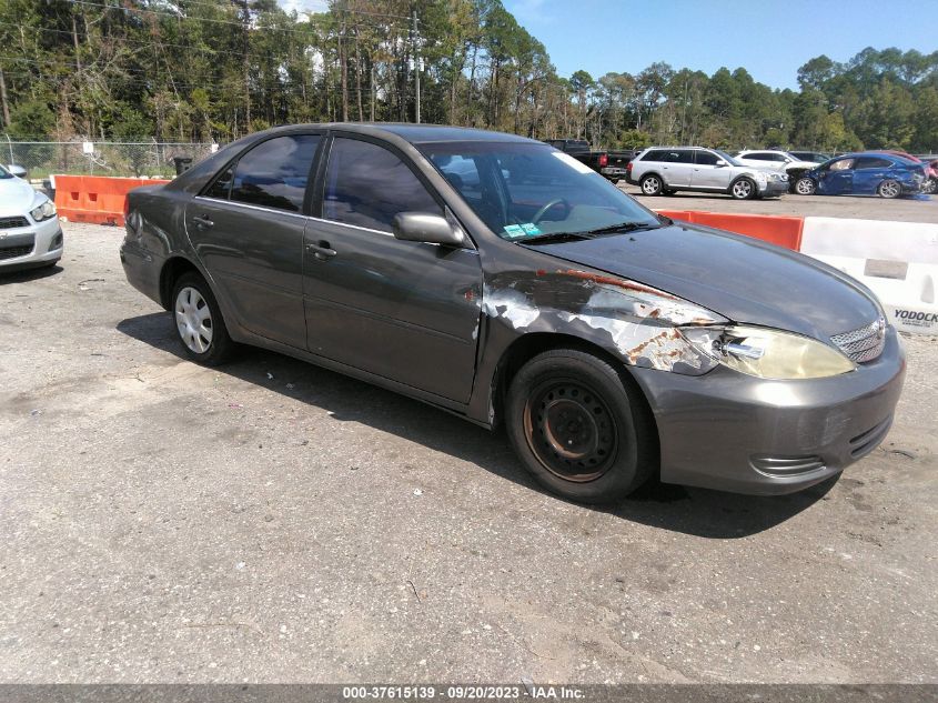 TOYOTA CAMRY 2004 4t1be32k24u924783