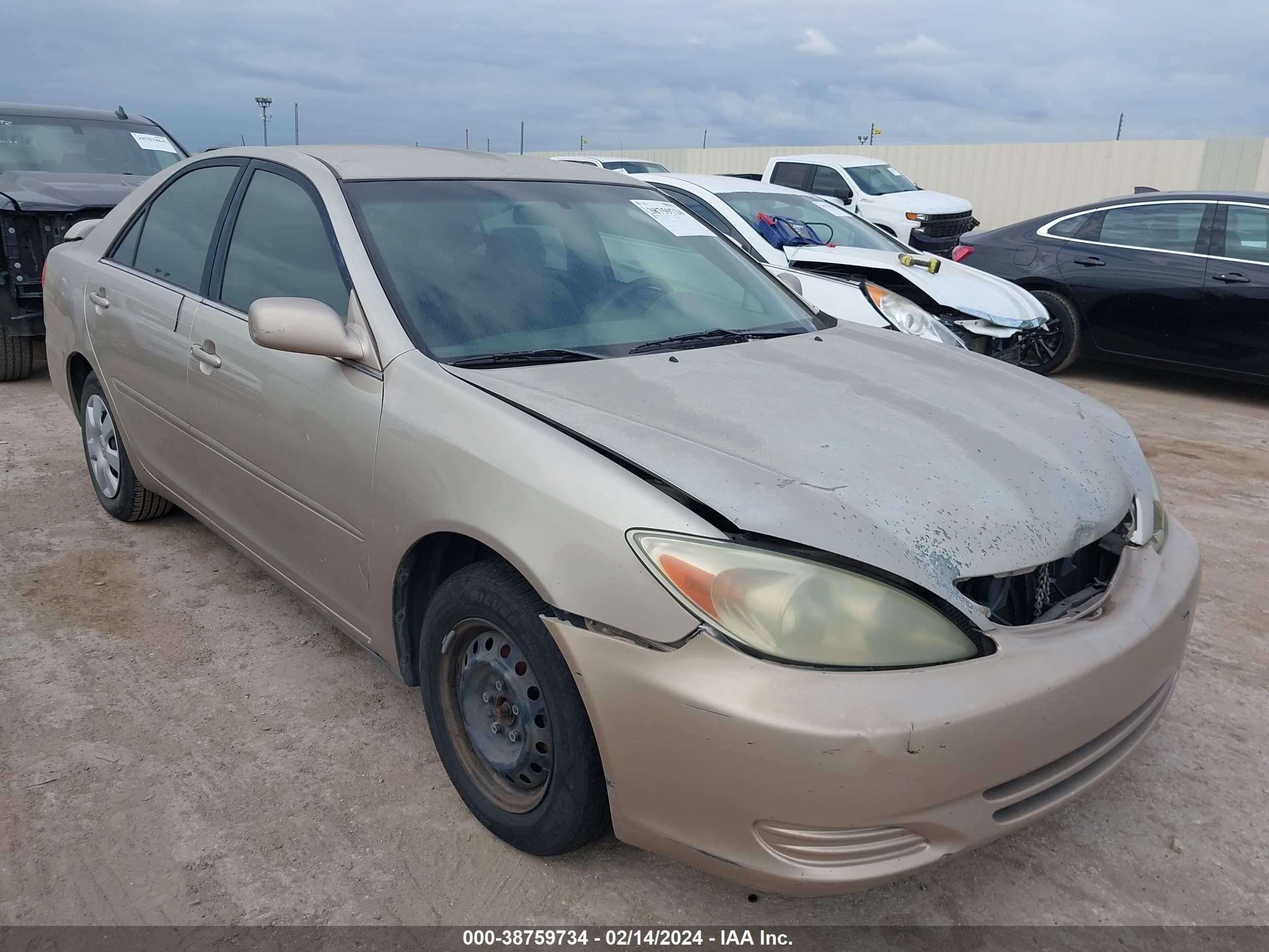 TOYOTA CAMRY 2004 4t1be32k24u931572