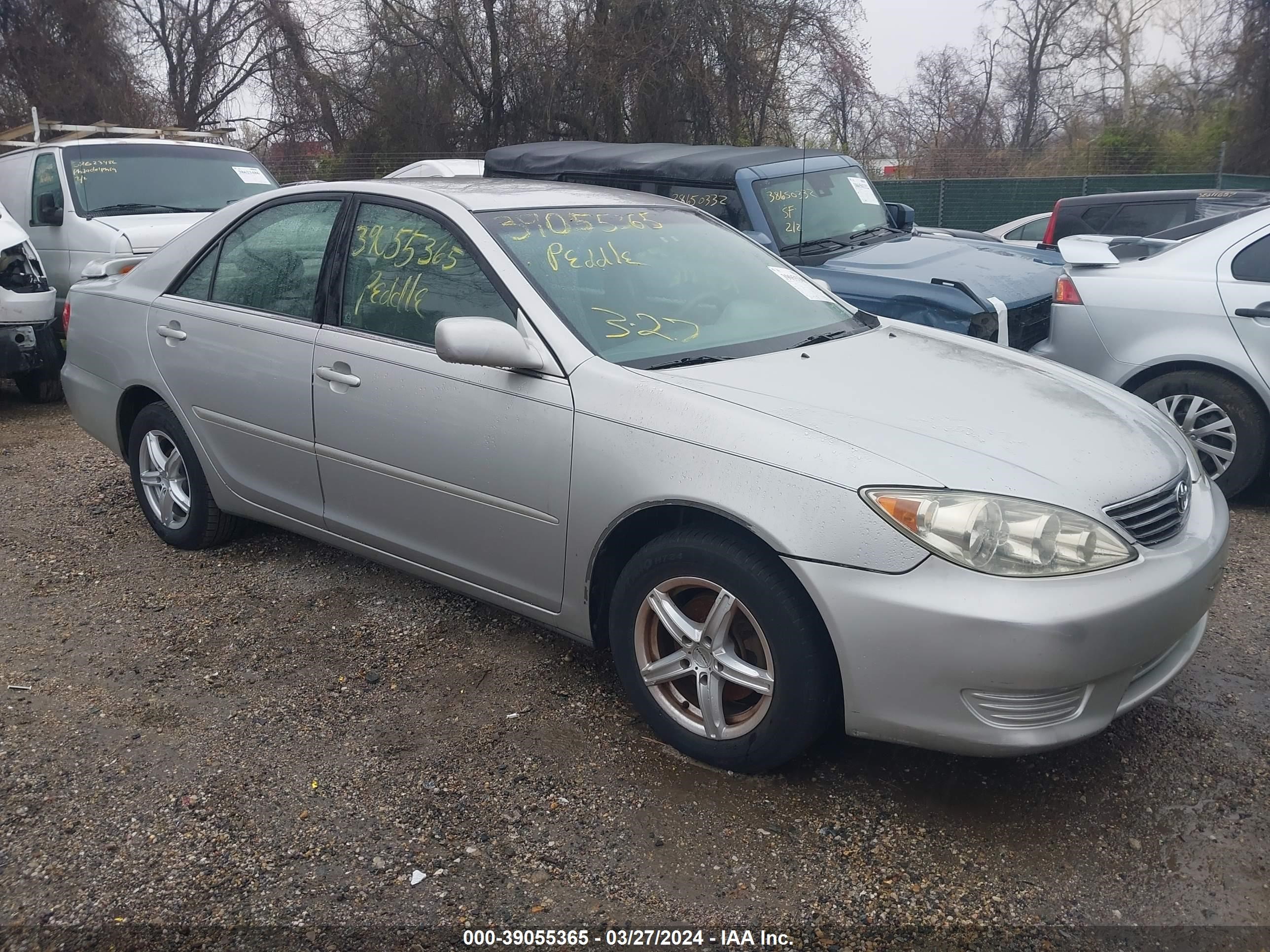 TOYOTA CAMRY 2005 4t1be32k25u013404