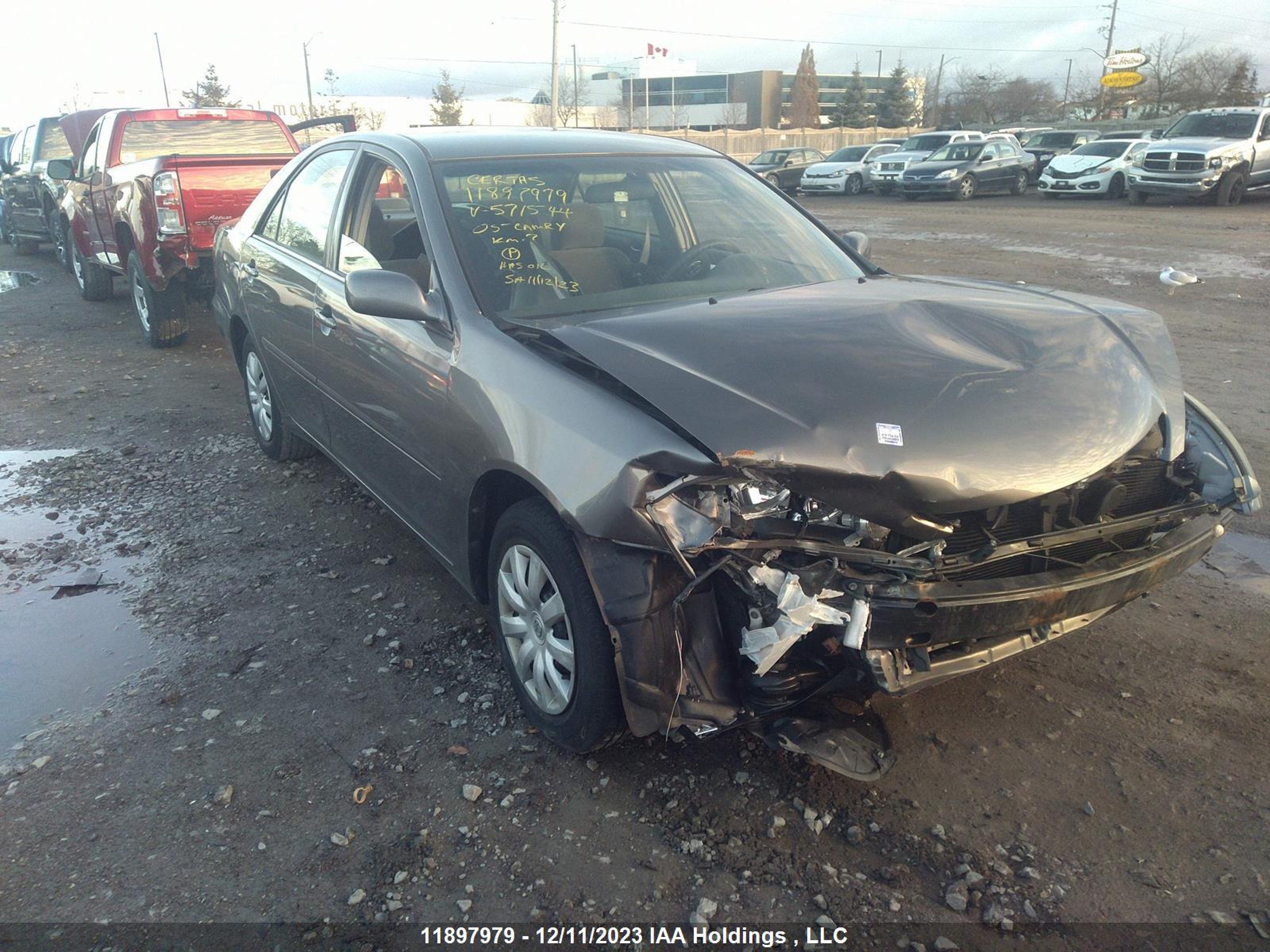 TOYOTA CAMRY 2005 4t1be32k25u571544