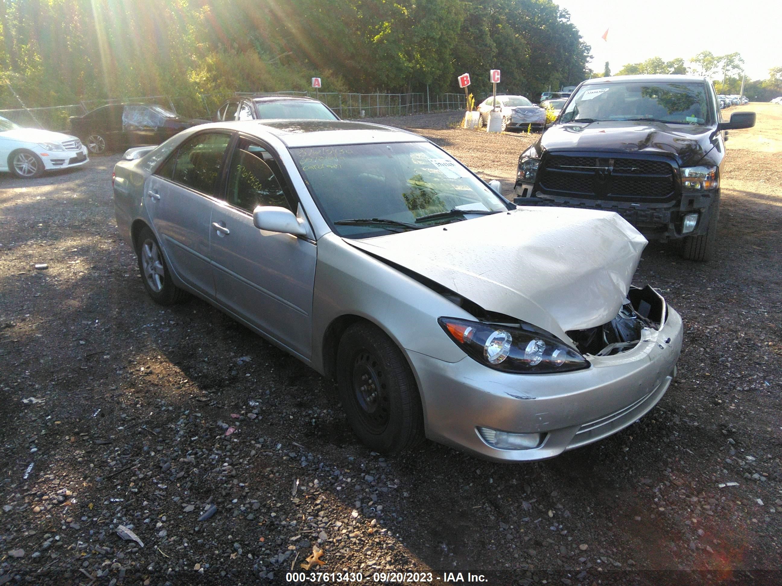 TOYOTA CAMRY 2005 4t1be32k25u578980