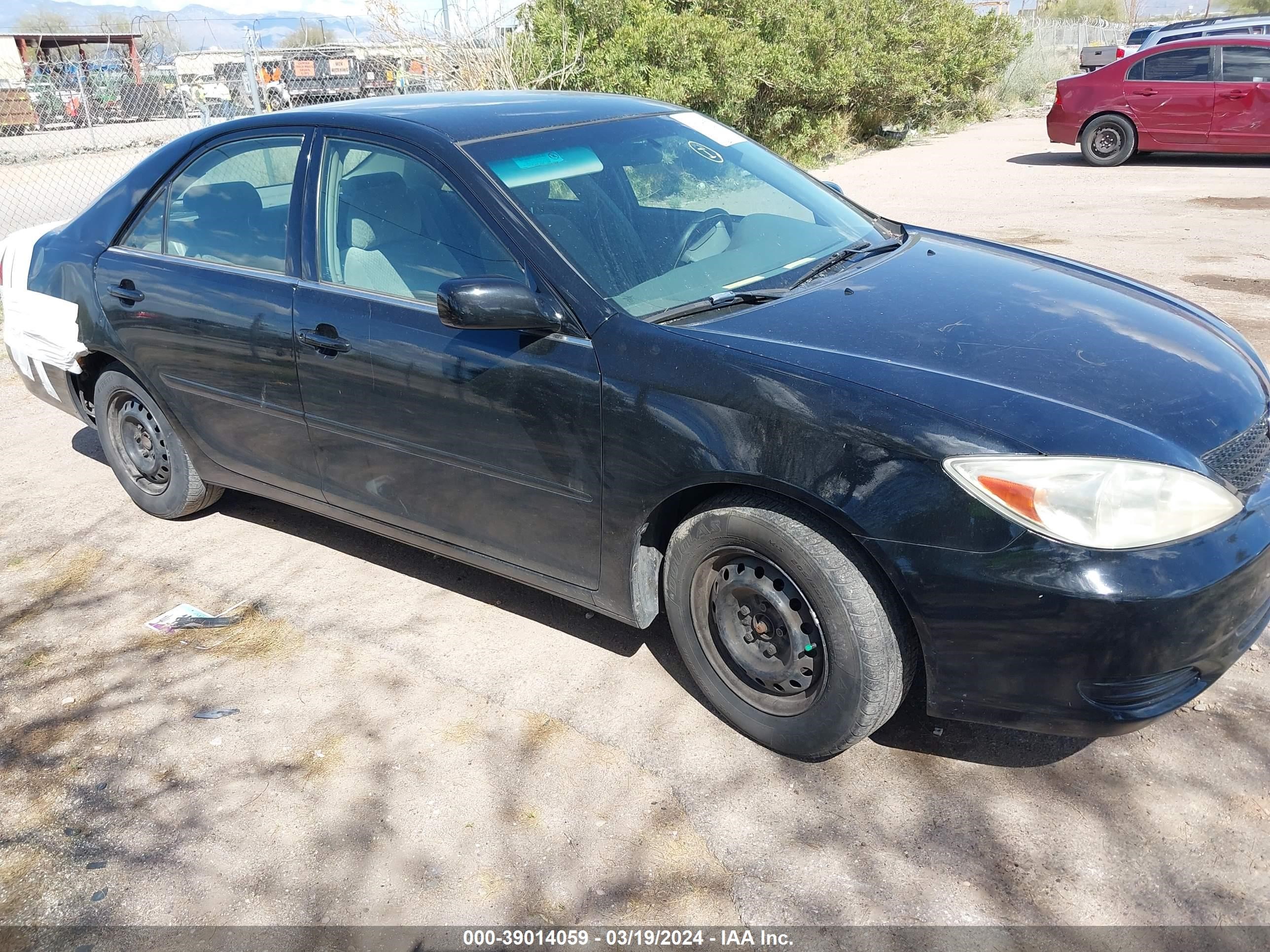 TOYOTA CAMRY 2002 4t1be32k32u007638