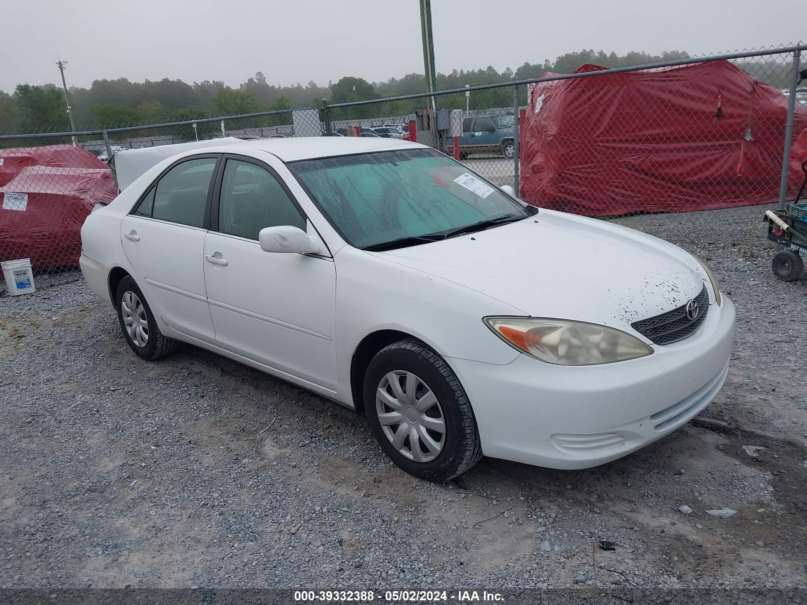 TOYOTA CAMRY 2002 4t1be32k32u045032