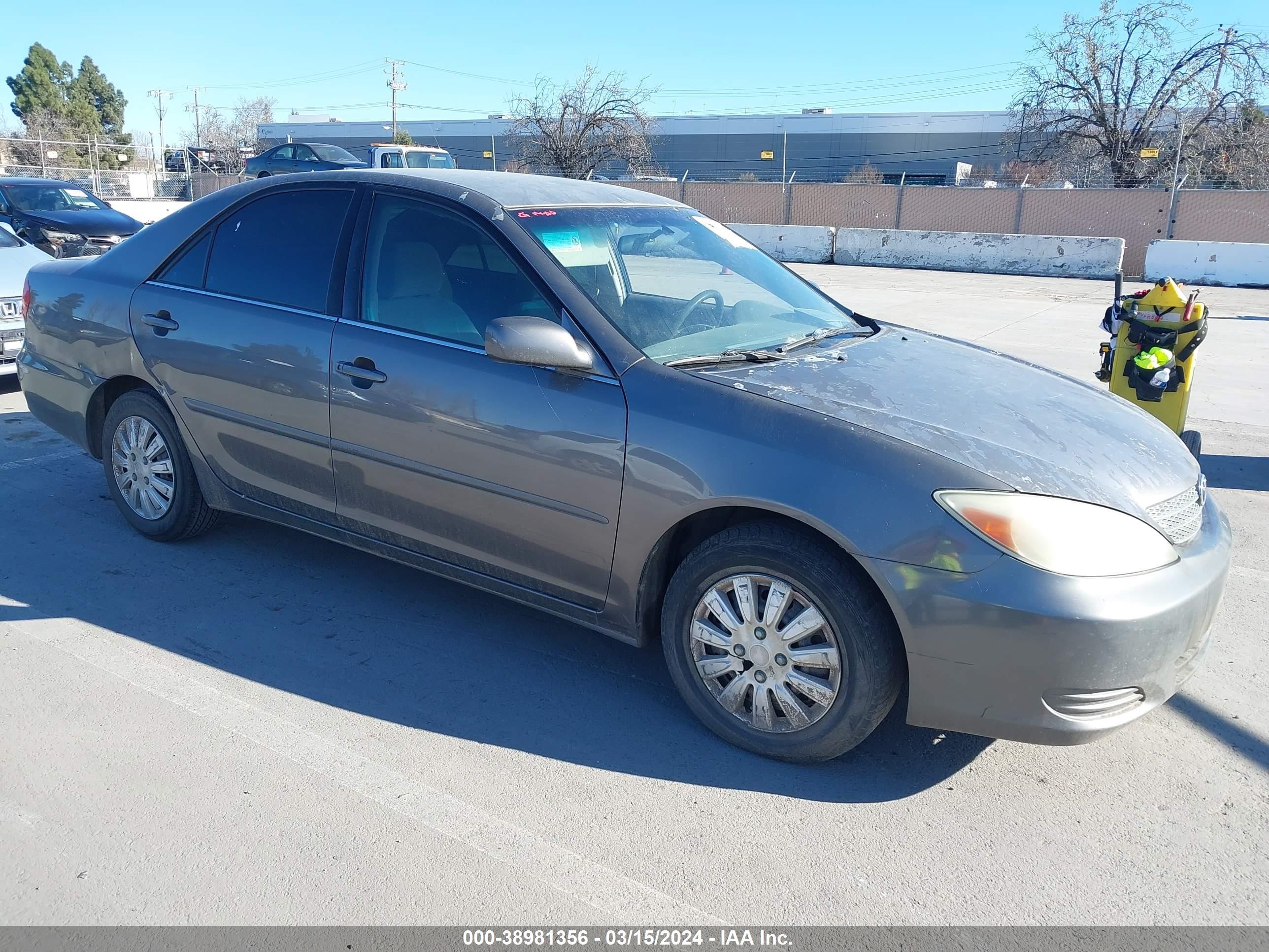 TOYOTA CAMRY 2002 4t1be32k32u509727