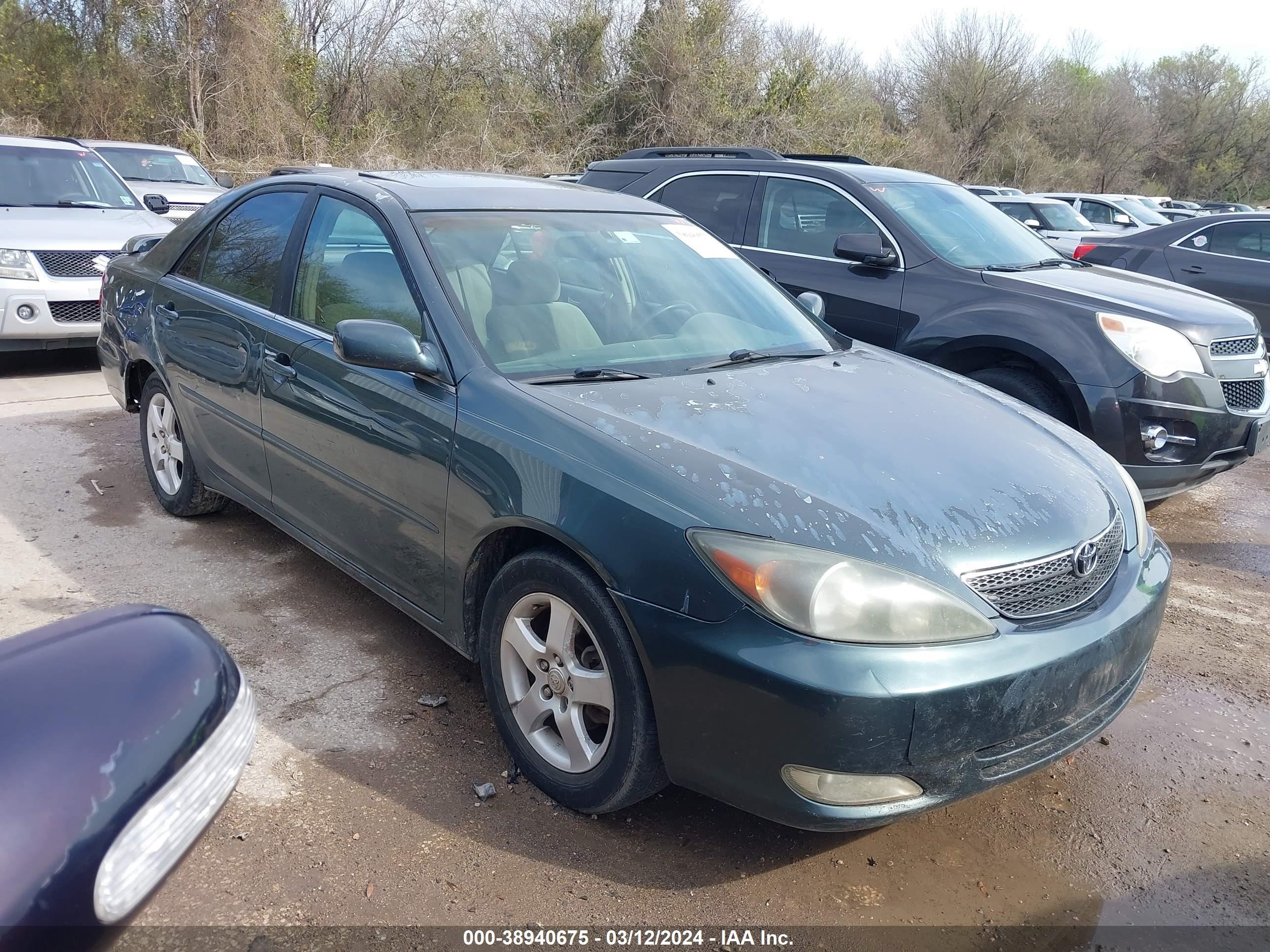 TOYOTA CAMRY 2002 4t1be32k32u567658