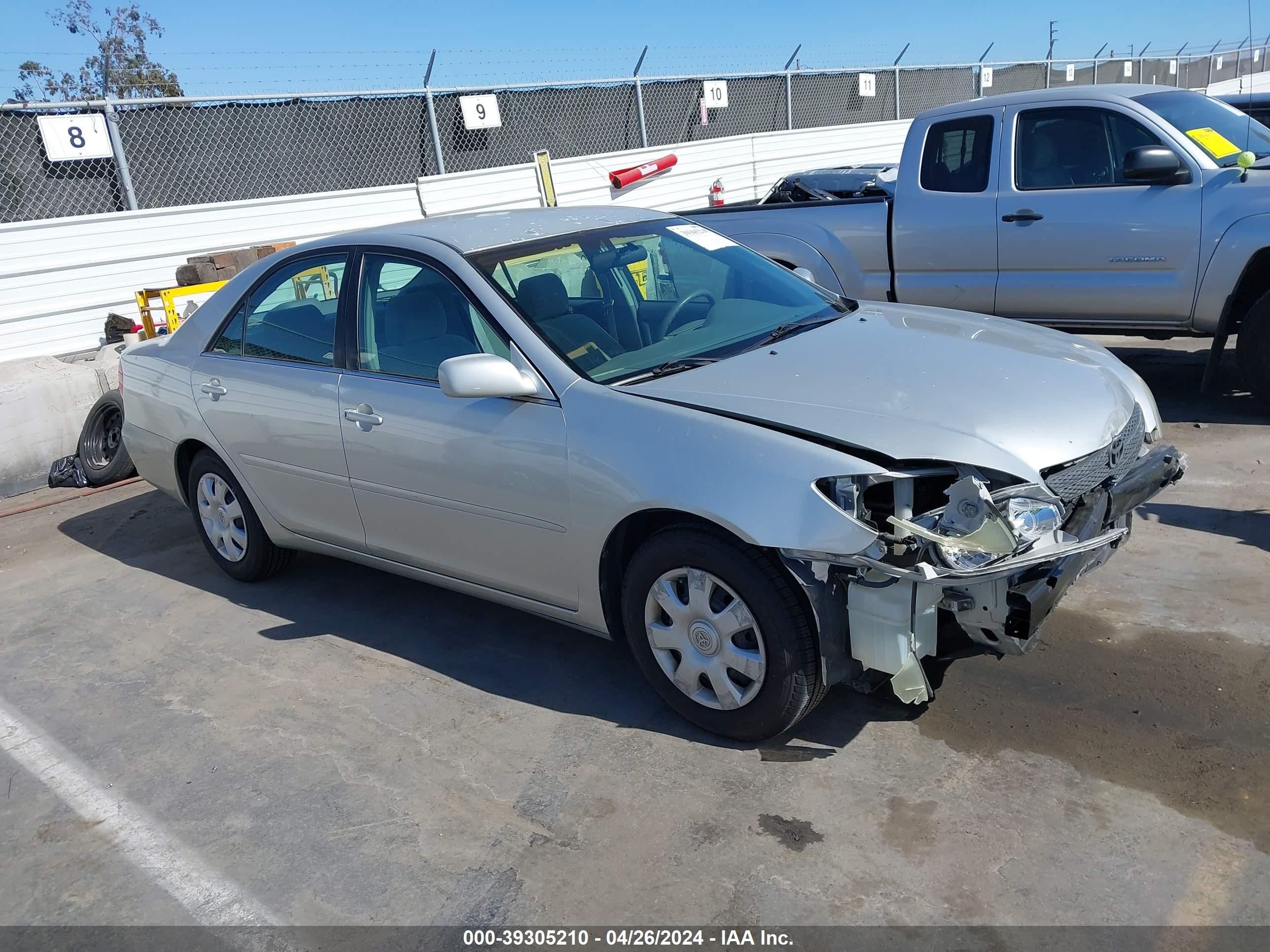 TOYOTA CAMRY 2002 4t1be32k32u588901