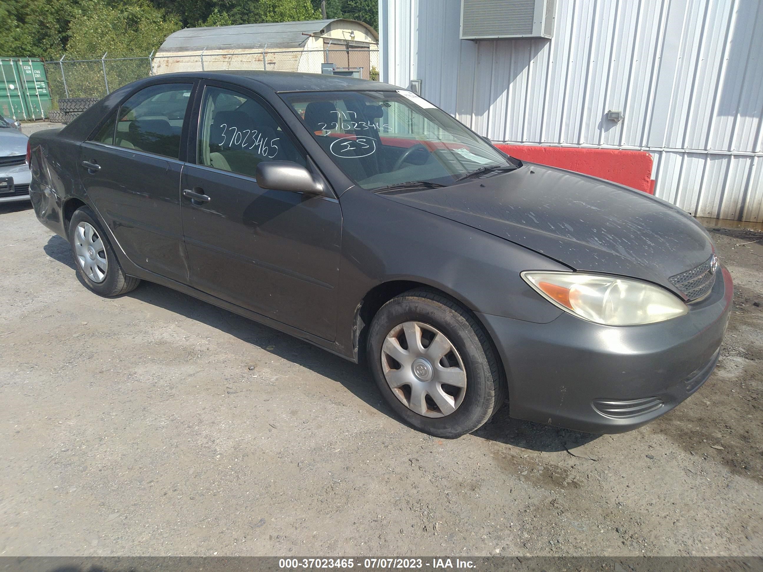 TOYOTA CAMRY 2002 4t1be32k32u640415