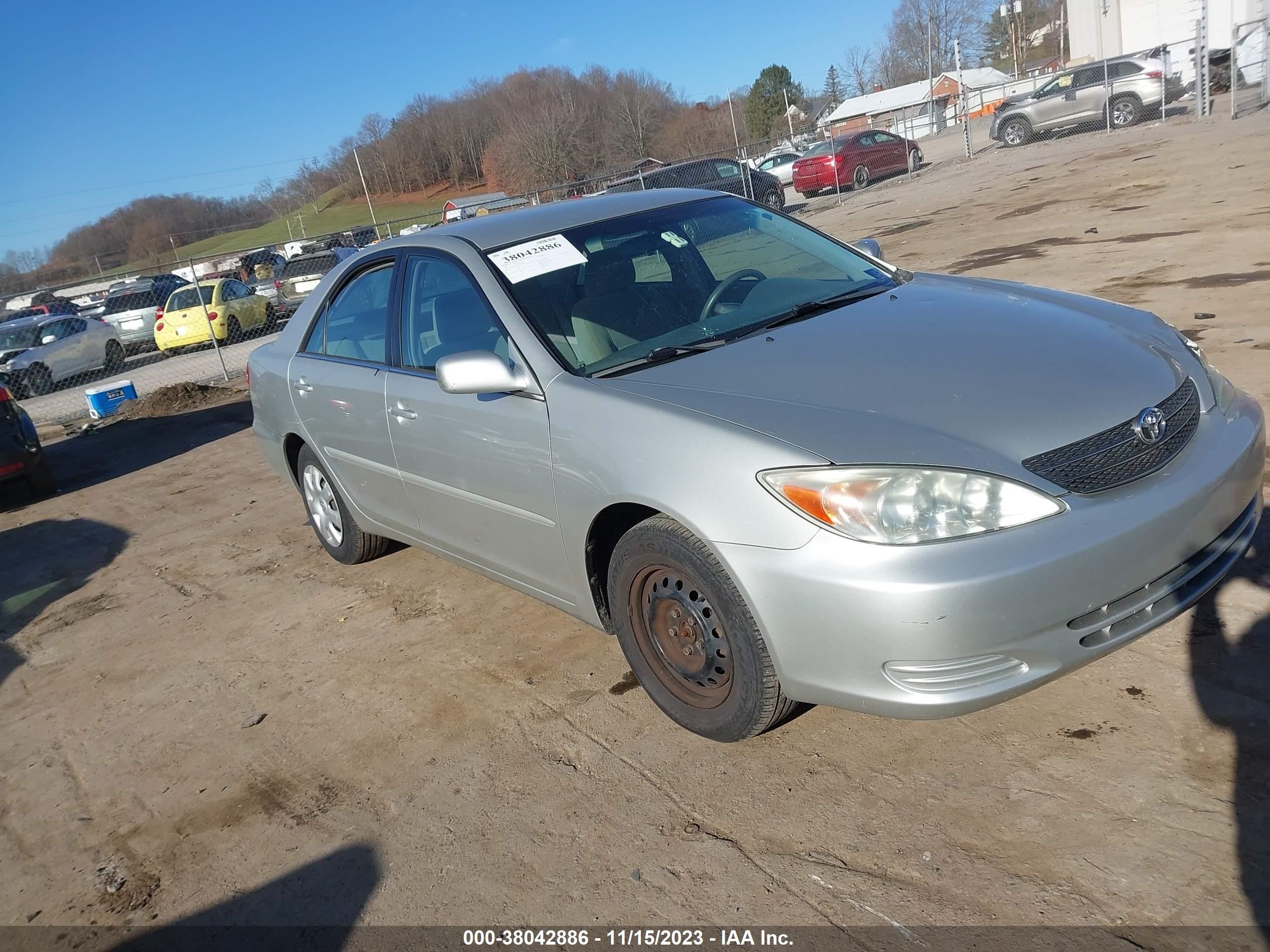 TOYOTA CAMRY 2003 4t1be32k33u227511