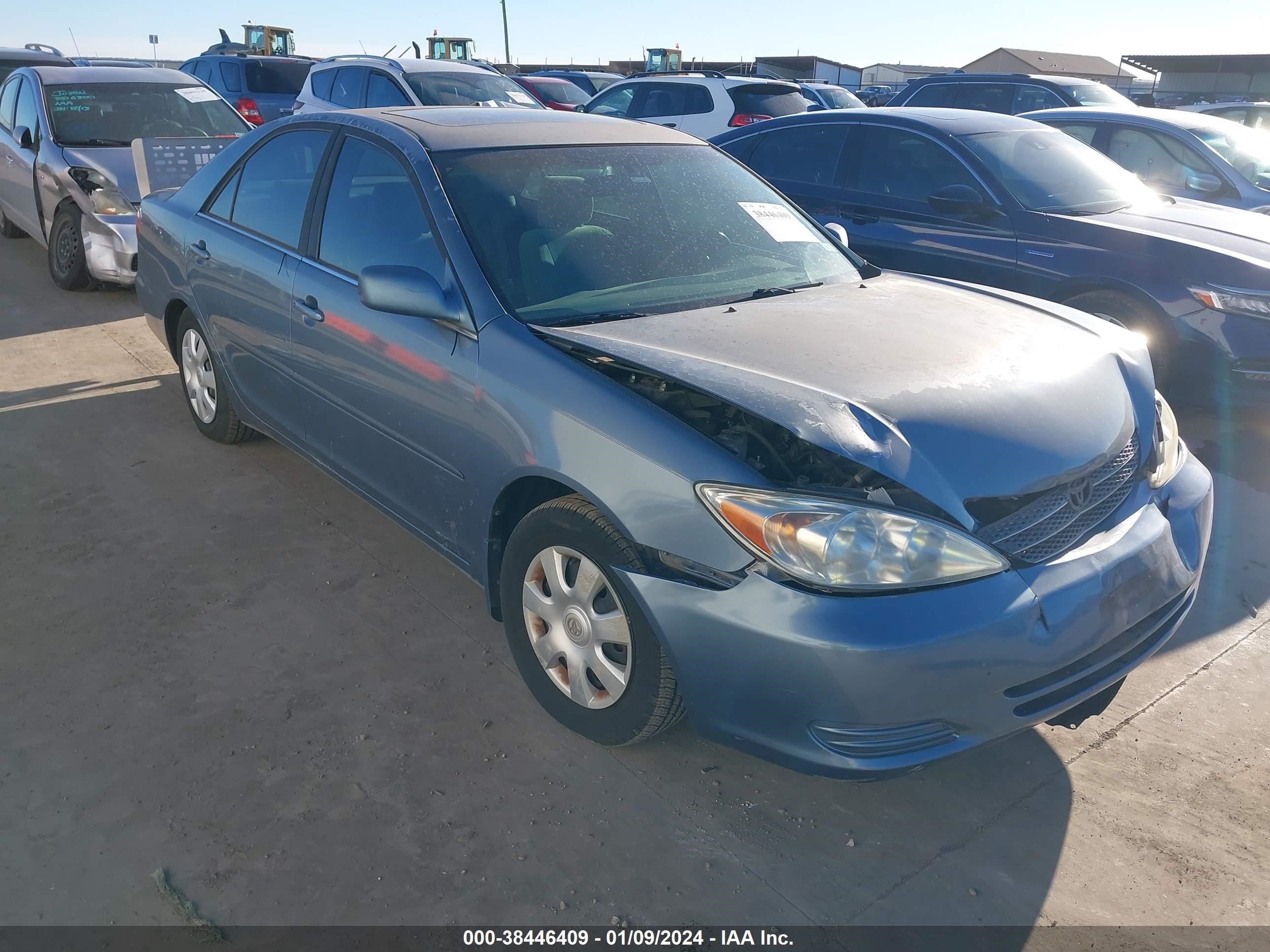 TOYOTA CAMRY 2003 4t1be32k33u679779