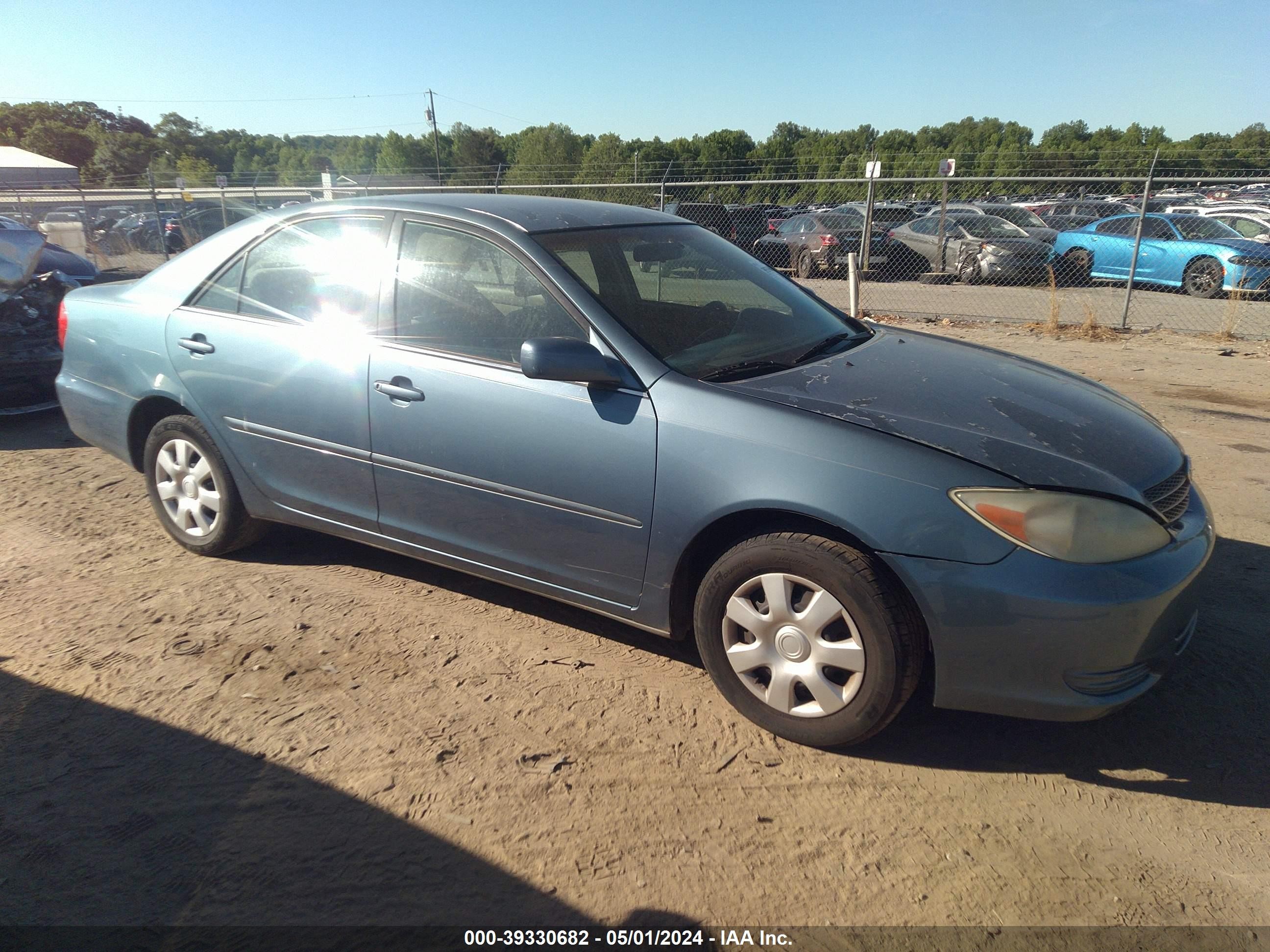 TOYOTA CAMRY 2003 4t1be32k33u684819