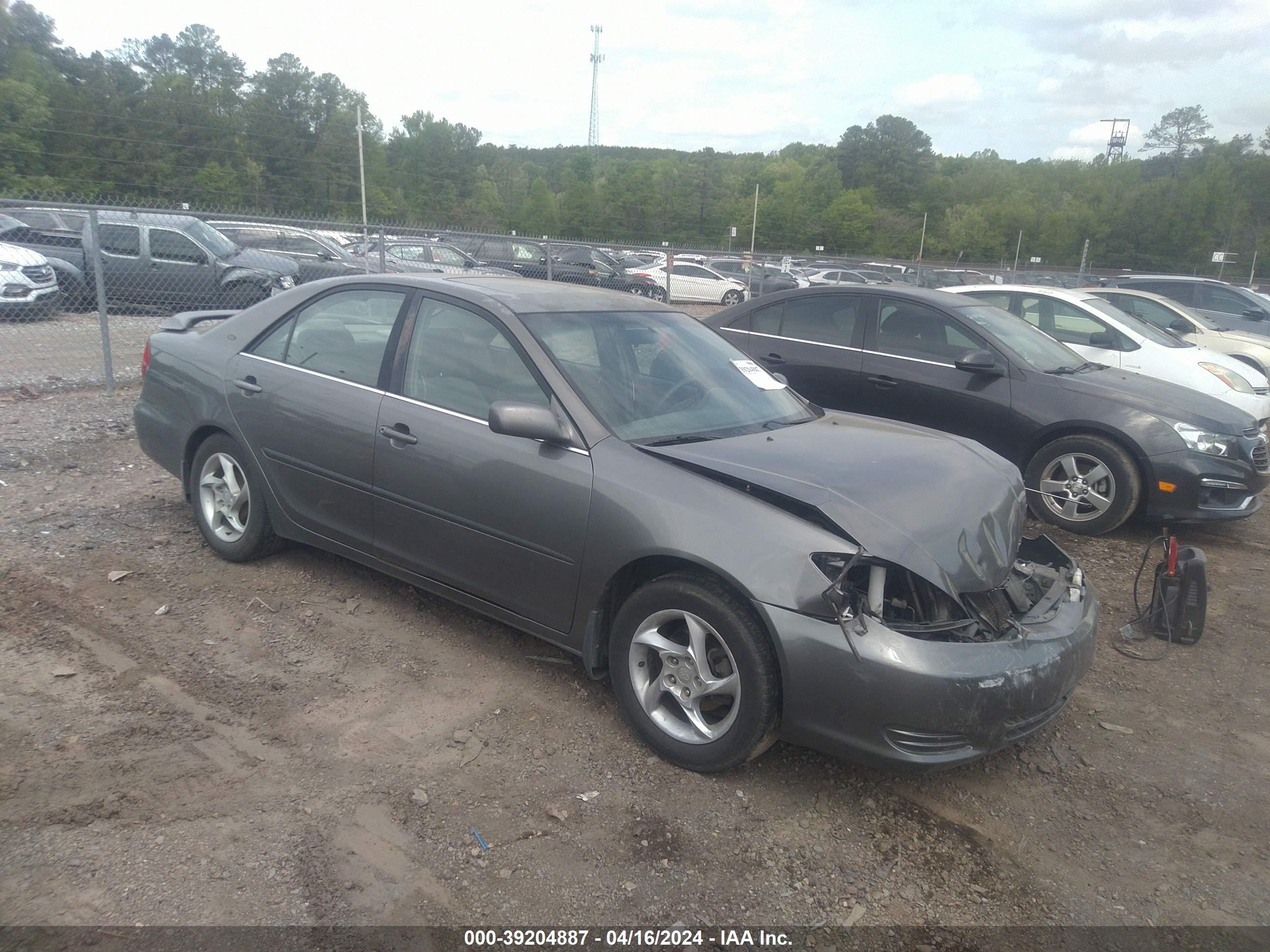 TOYOTA CAMRY 2003 4t1be32k33u710500