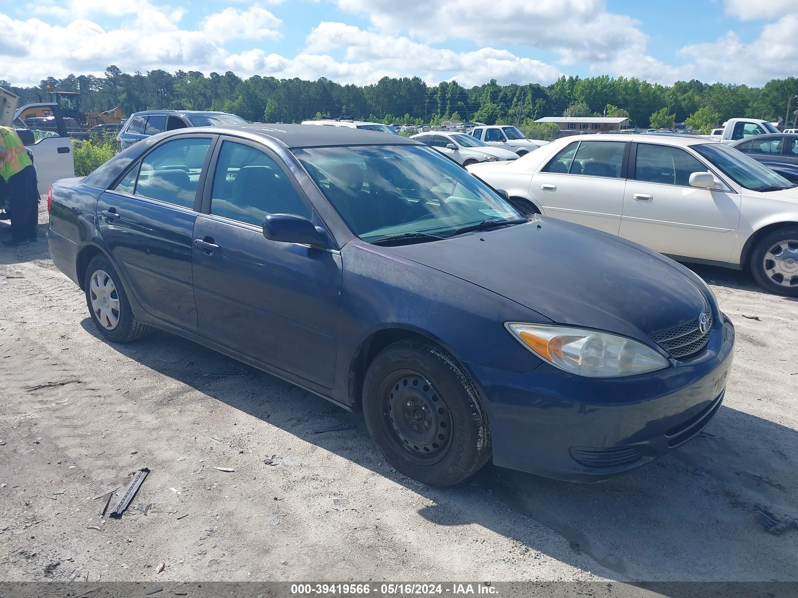 TOYOTA CAMRY 2004 4t1be32k34u278248