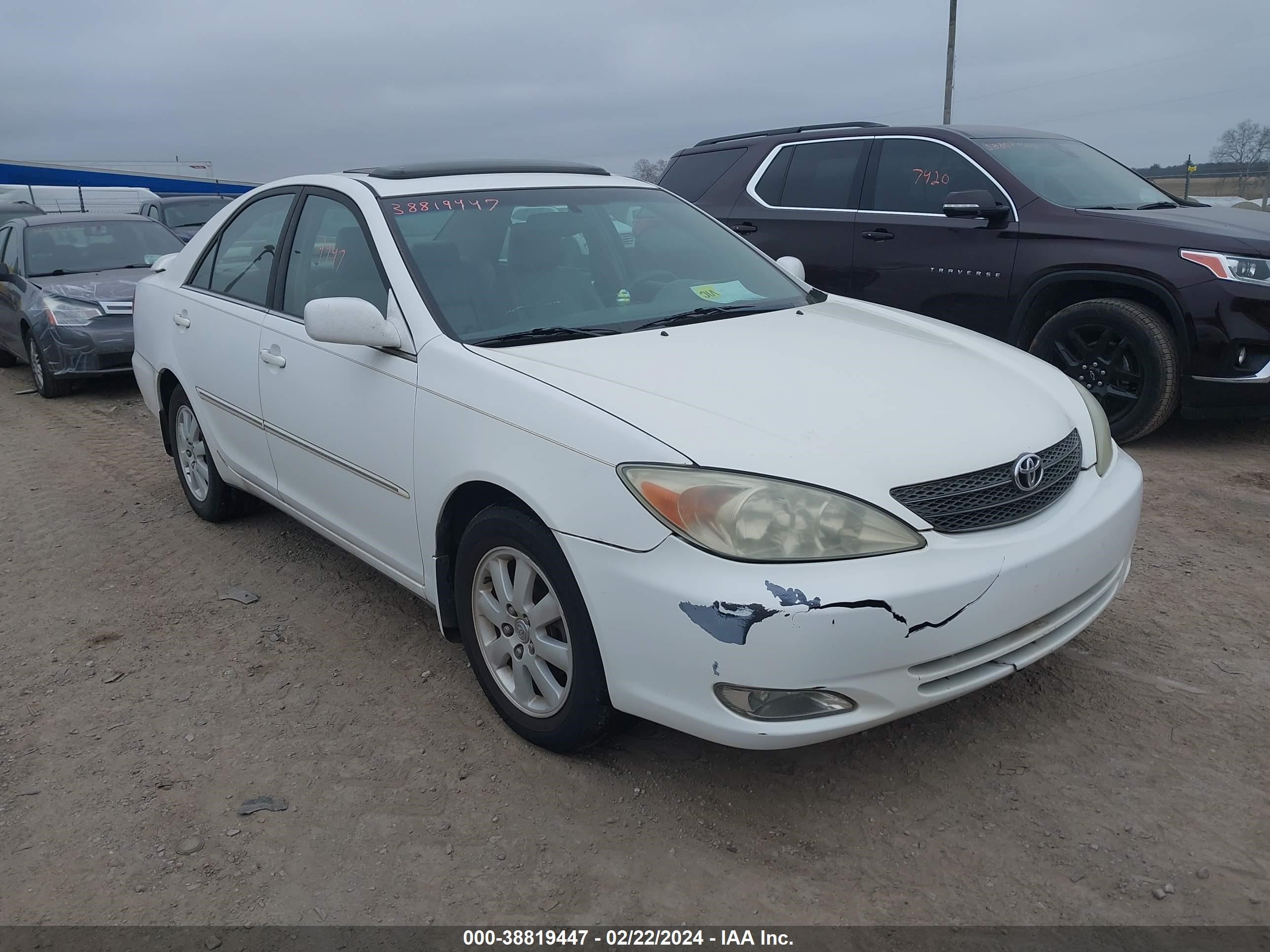 TOYOTA CAMRY 2004 4t1be32k34u287791