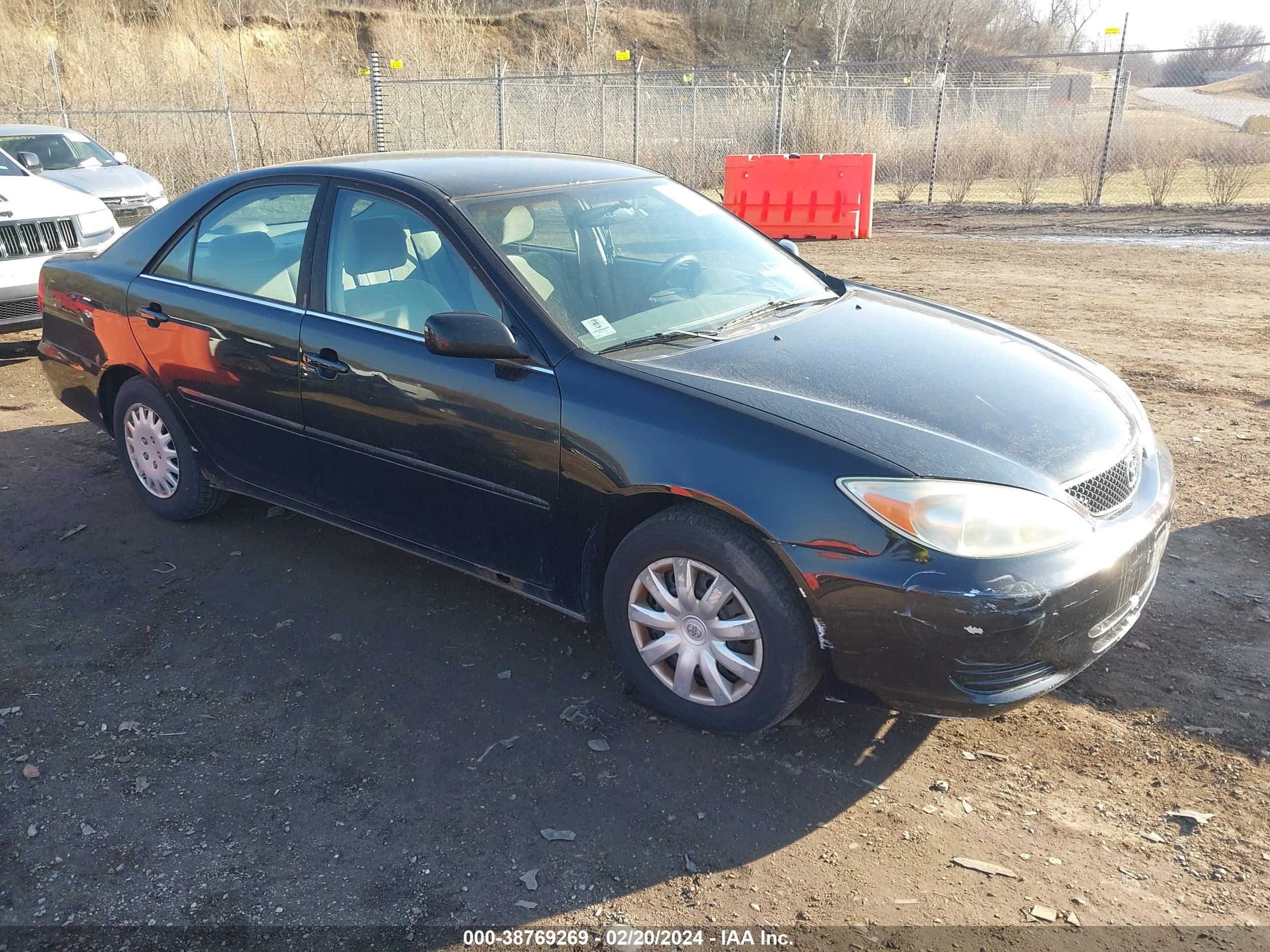 TOYOTA CAMRY 2004 4t1be32k34u325505