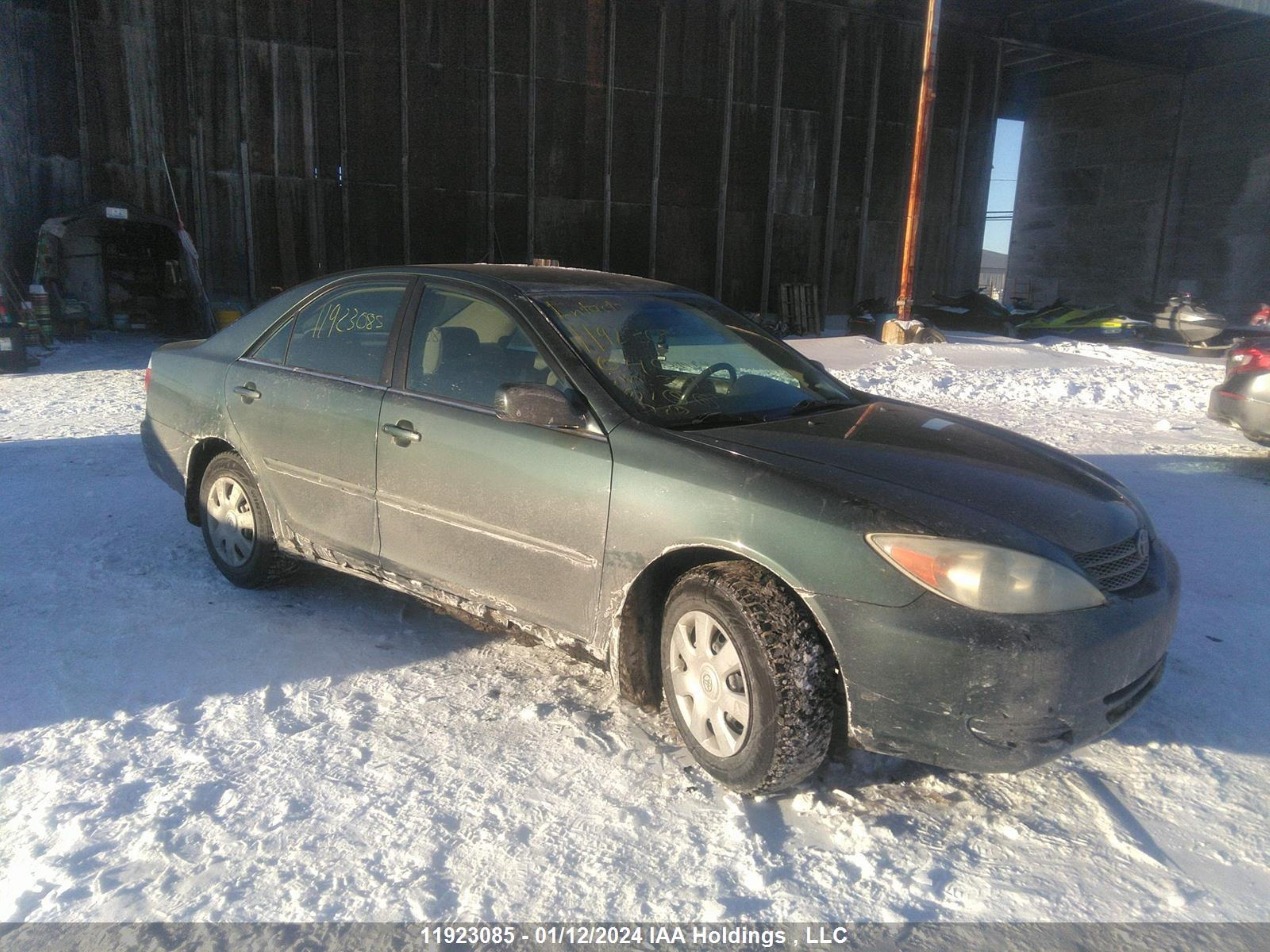 TOYOTA CAMRY 2004 4t1be32k34u339310