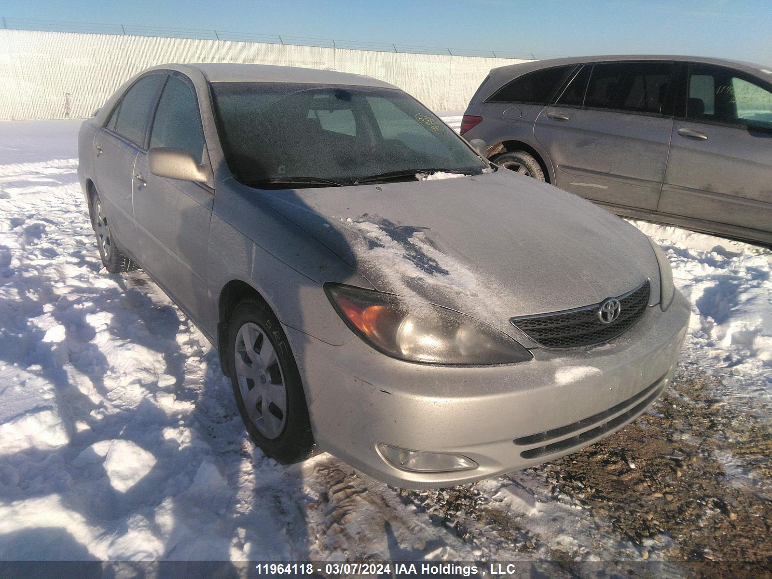 TOYOTA CAMRY 2004 4t1be32k34u837653