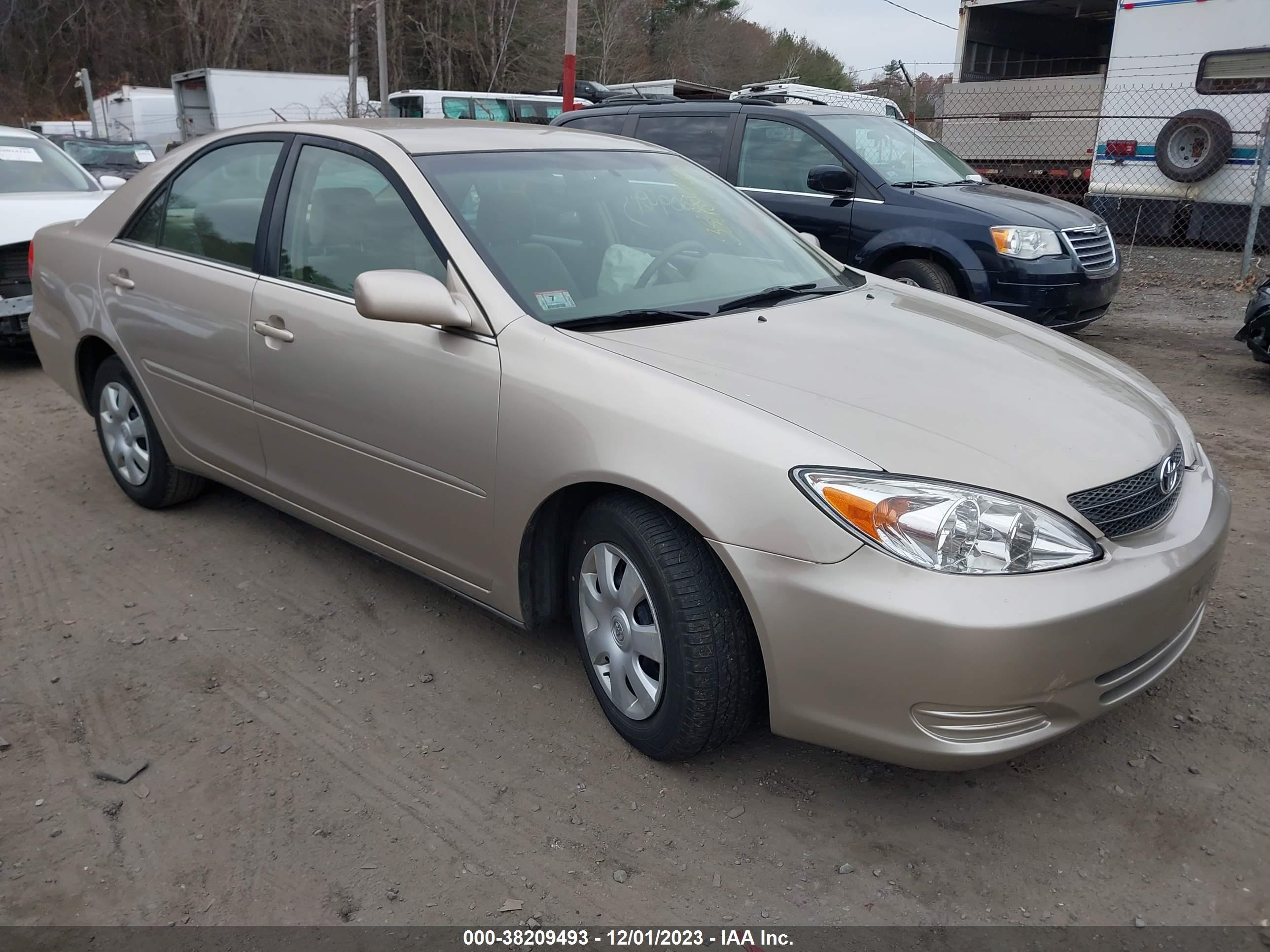 TOYOTA CAMRY 2004 4t1be32k34u895410