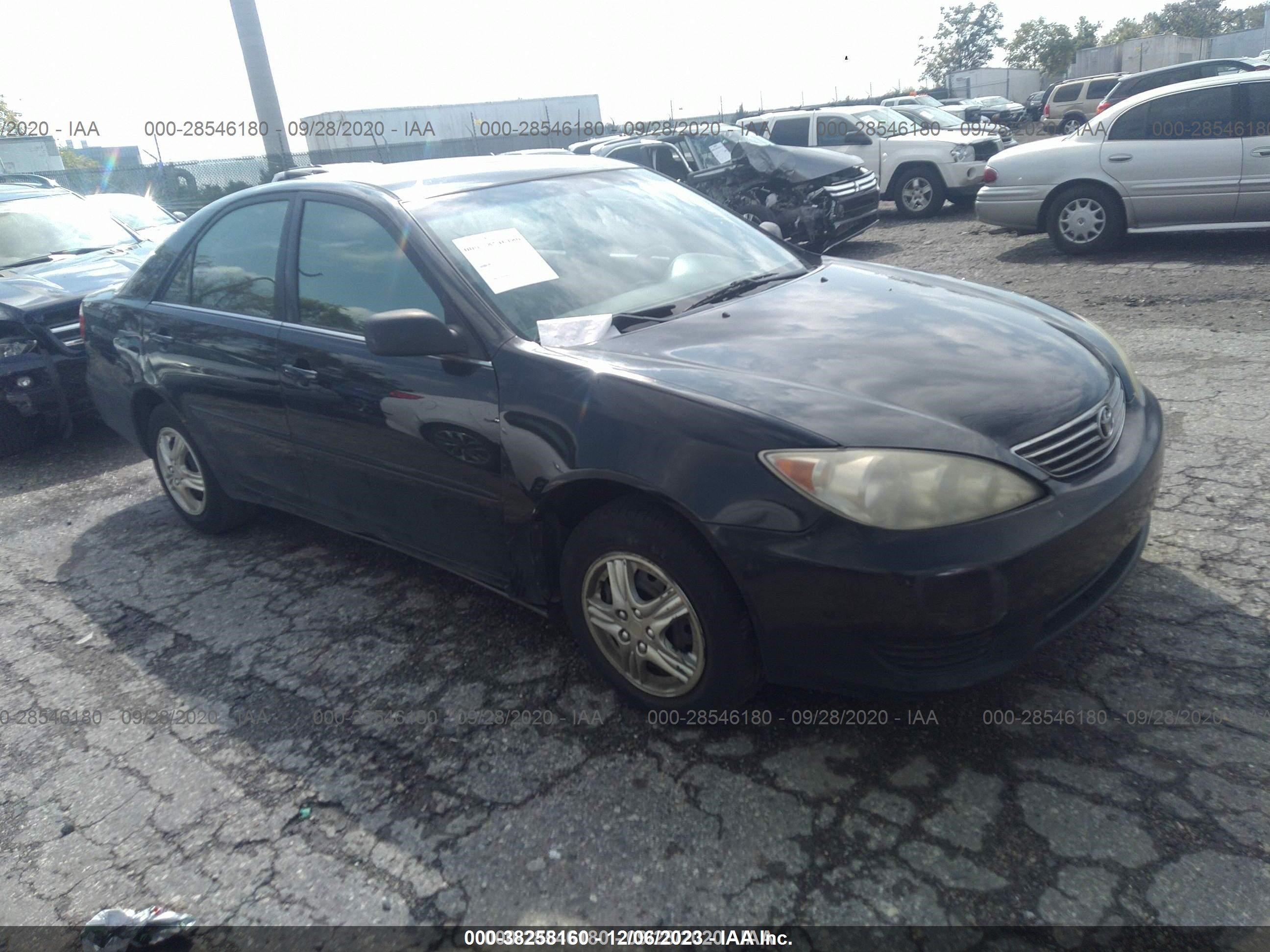 TOYOTA CAMRY 2005 4t1be32k35u034276