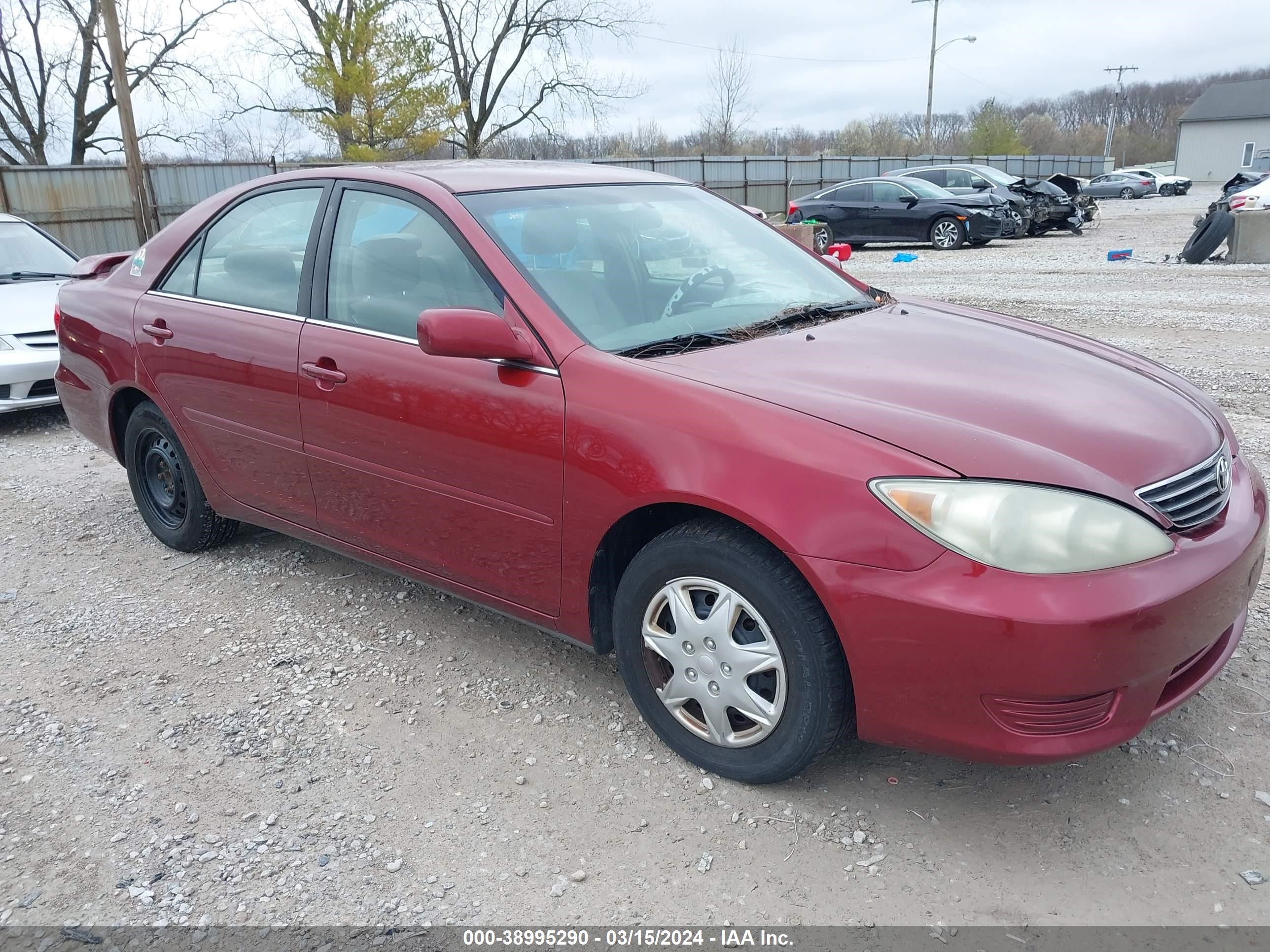 TOYOTA CAMRY 2005 4t1be32k35u420891