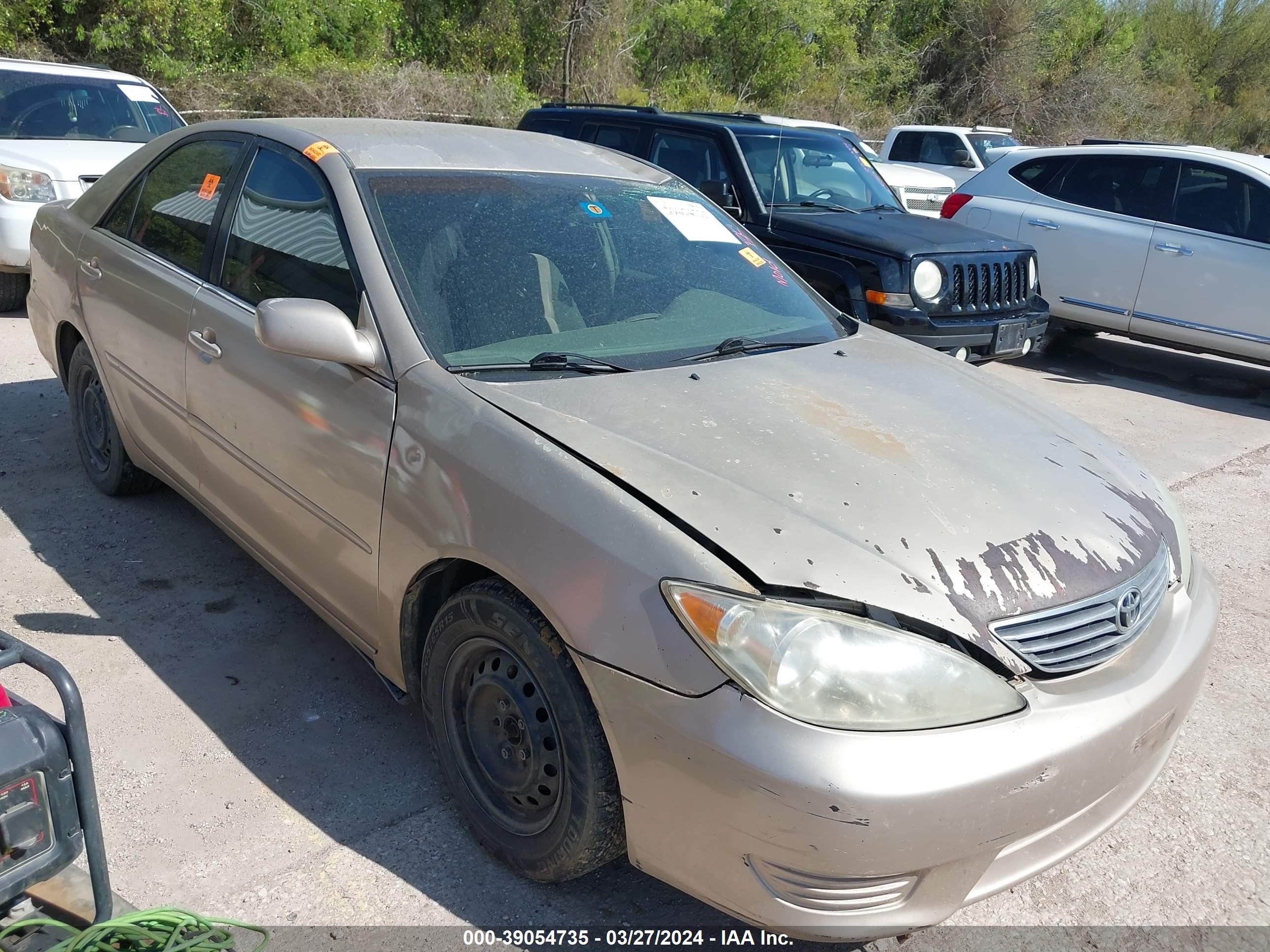 TOYOTA CAMRY 2005 4t1be32k35u568815