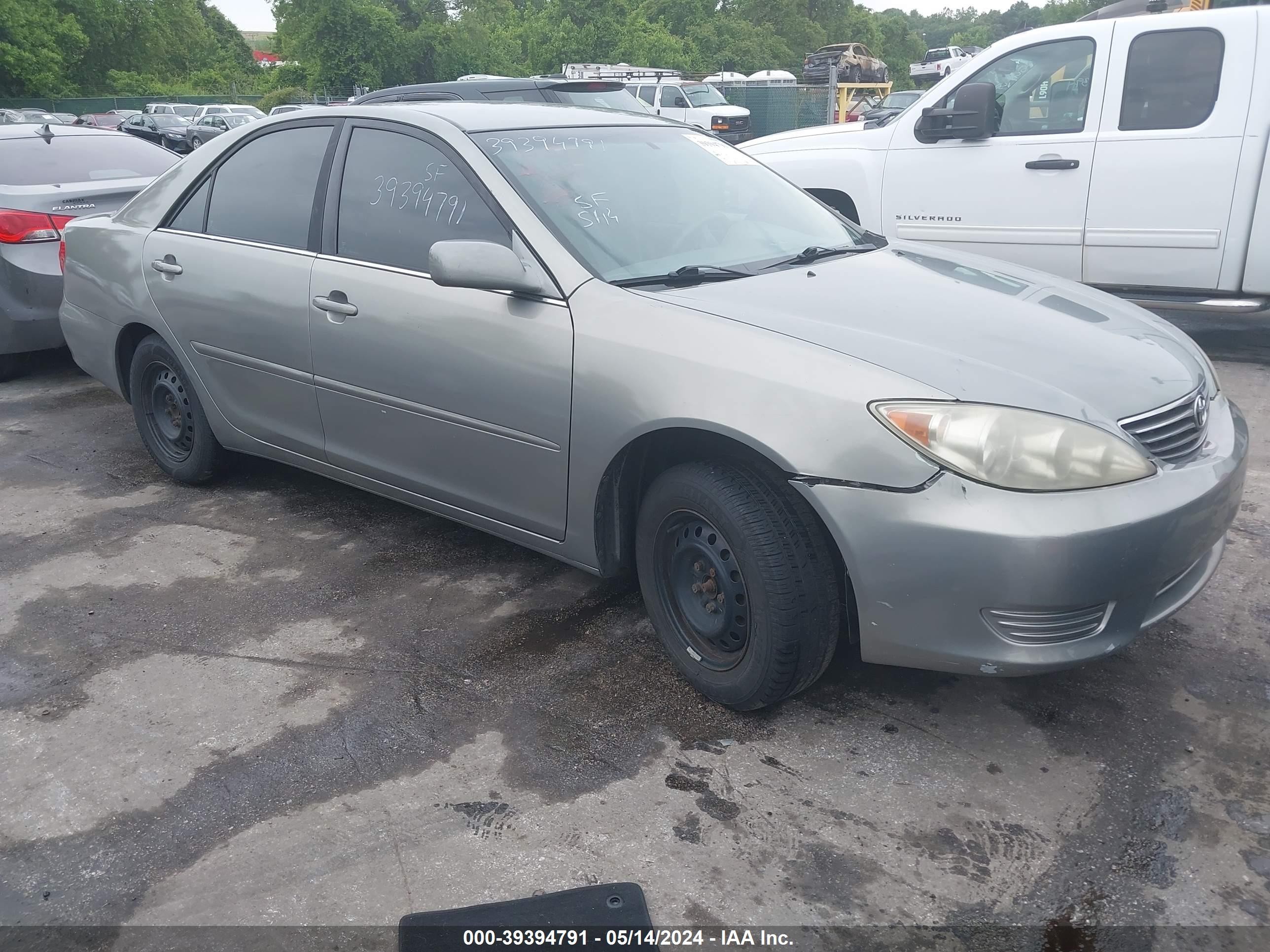 TOYOTA CAMRY 2005 4t1be32k35u608620