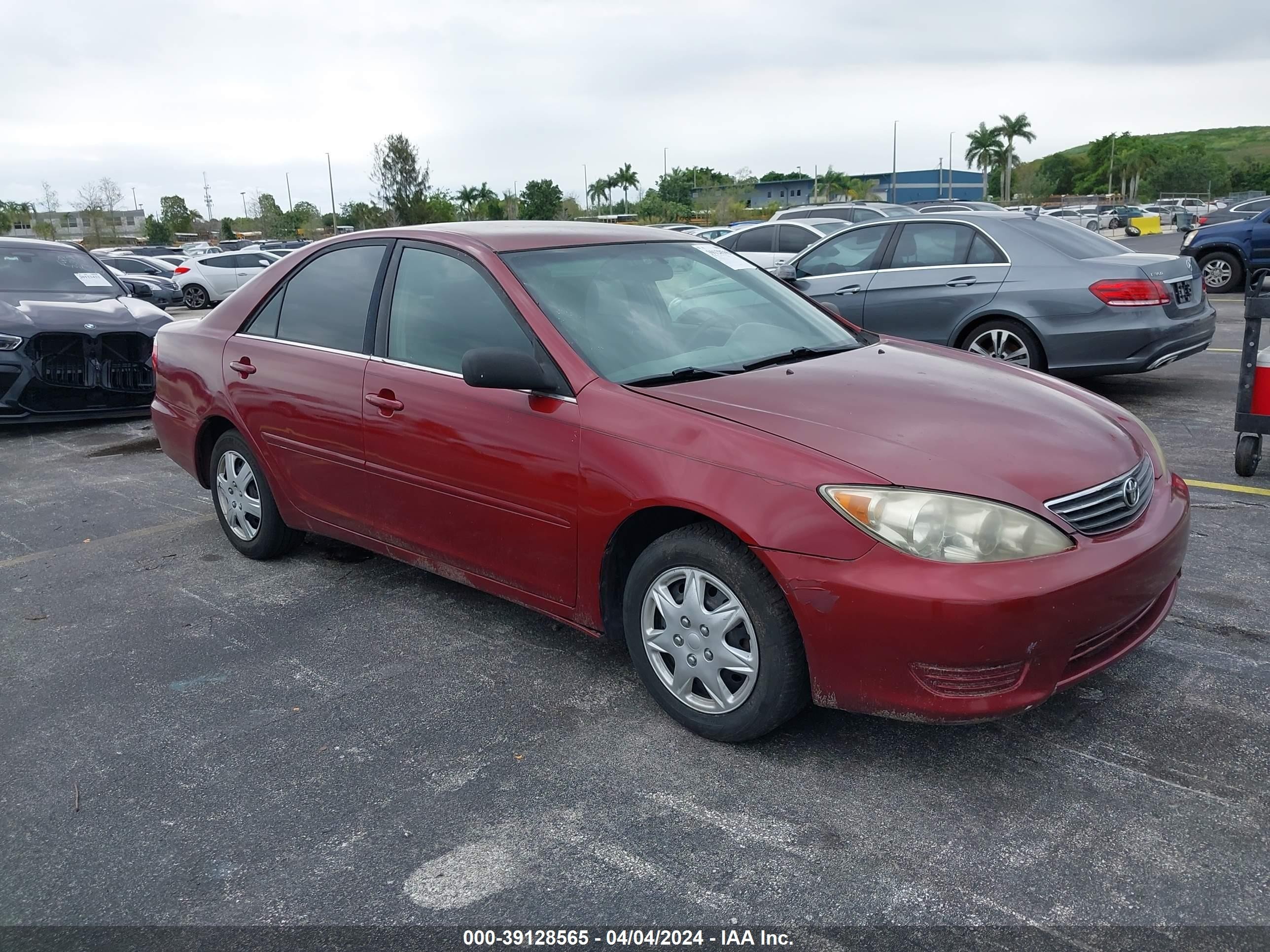 TOYOTA CAMRY 2006 4t1be32k36u114436