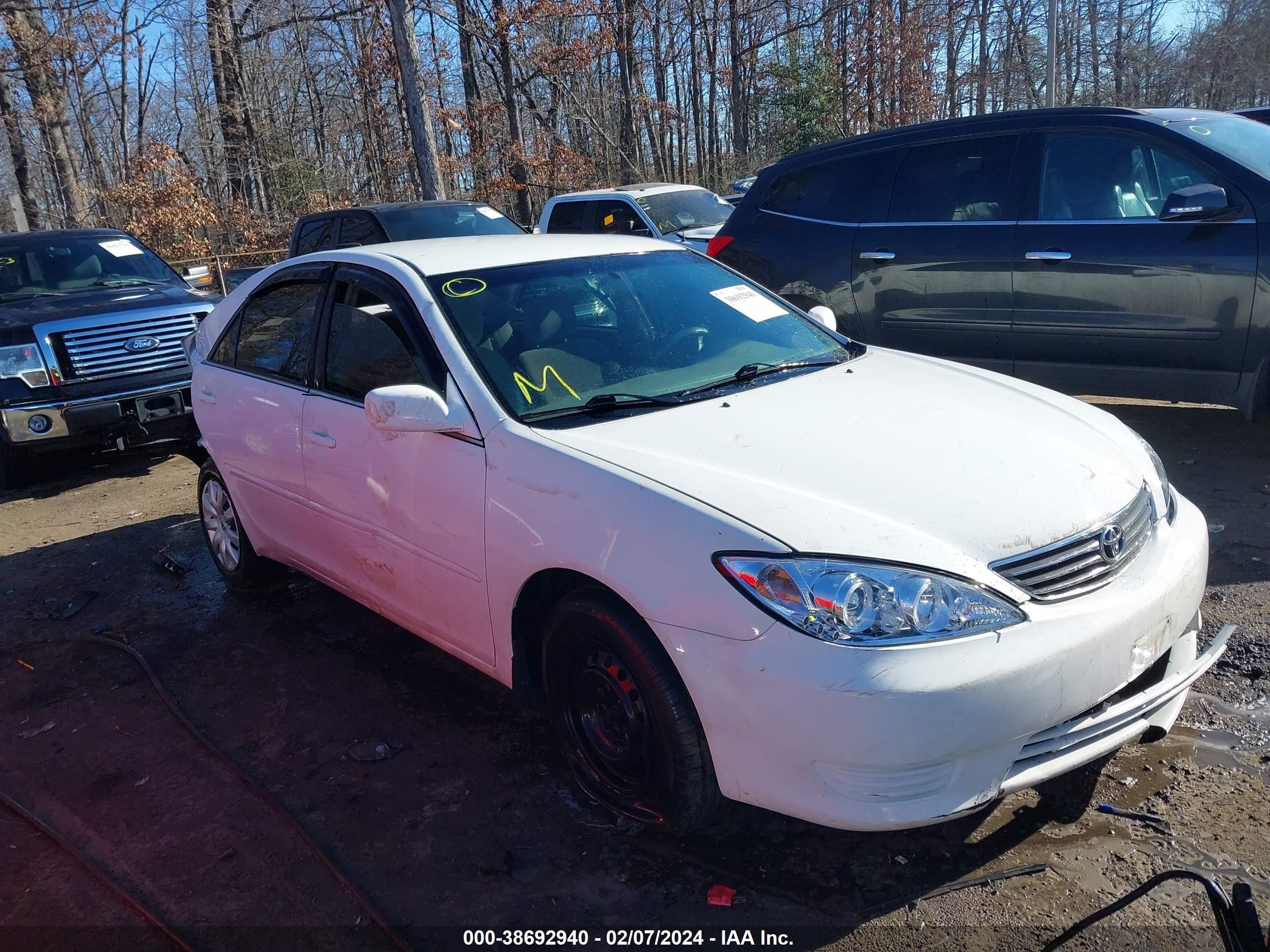 TOYOTA CAMRY 2006 4t1be32k36u738513