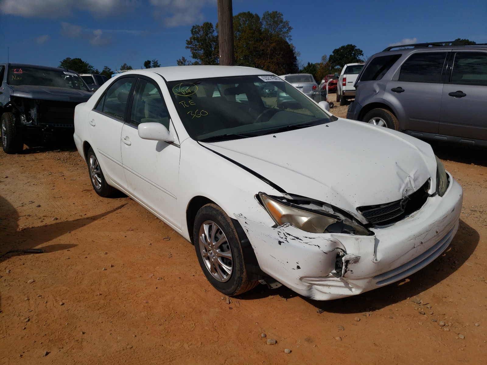 TOYOTA CAMRY LE 2002 4t1be32k42u103391