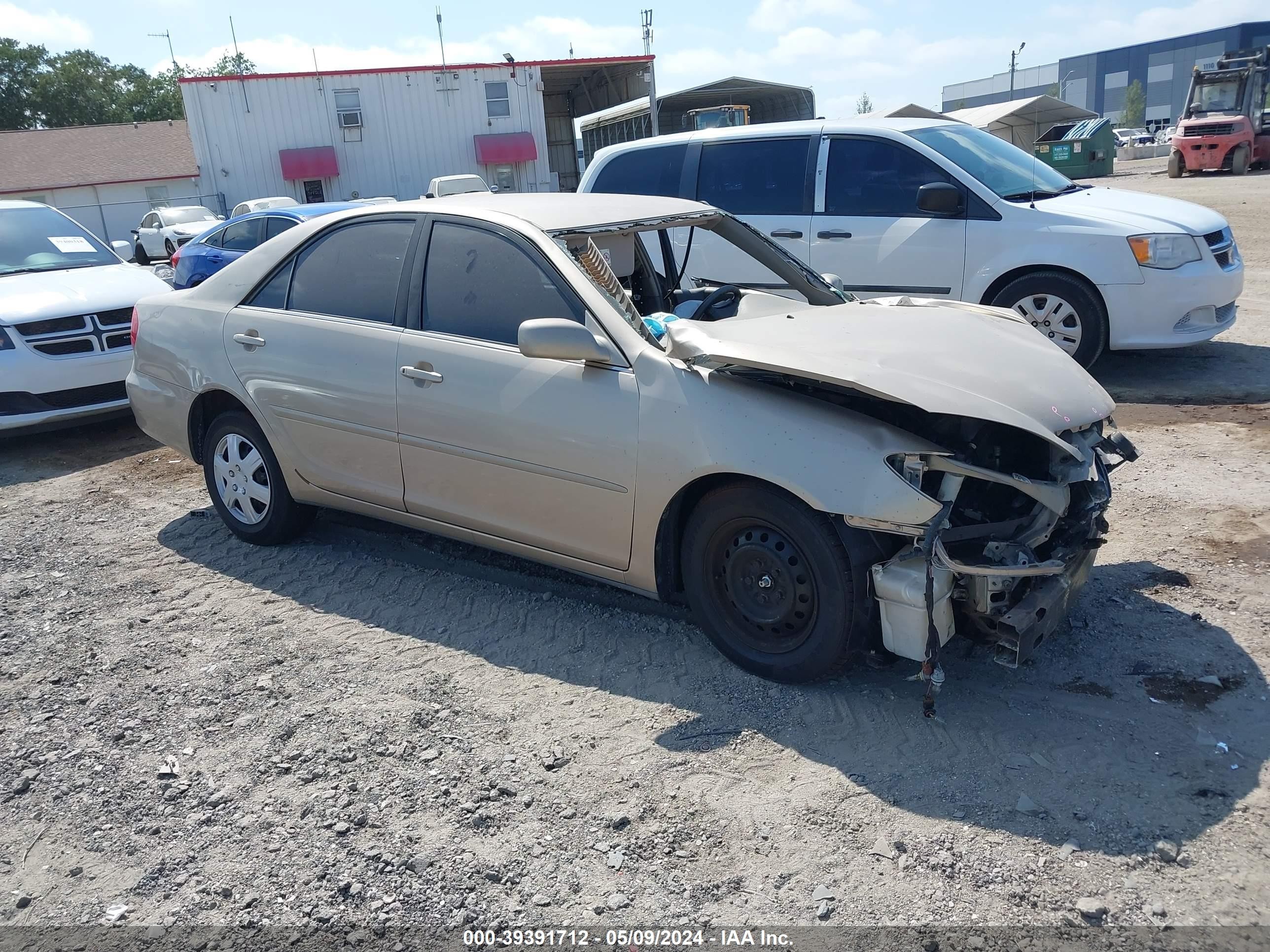 TOYOTA CAMRY 2002 4t1be32k42u537505