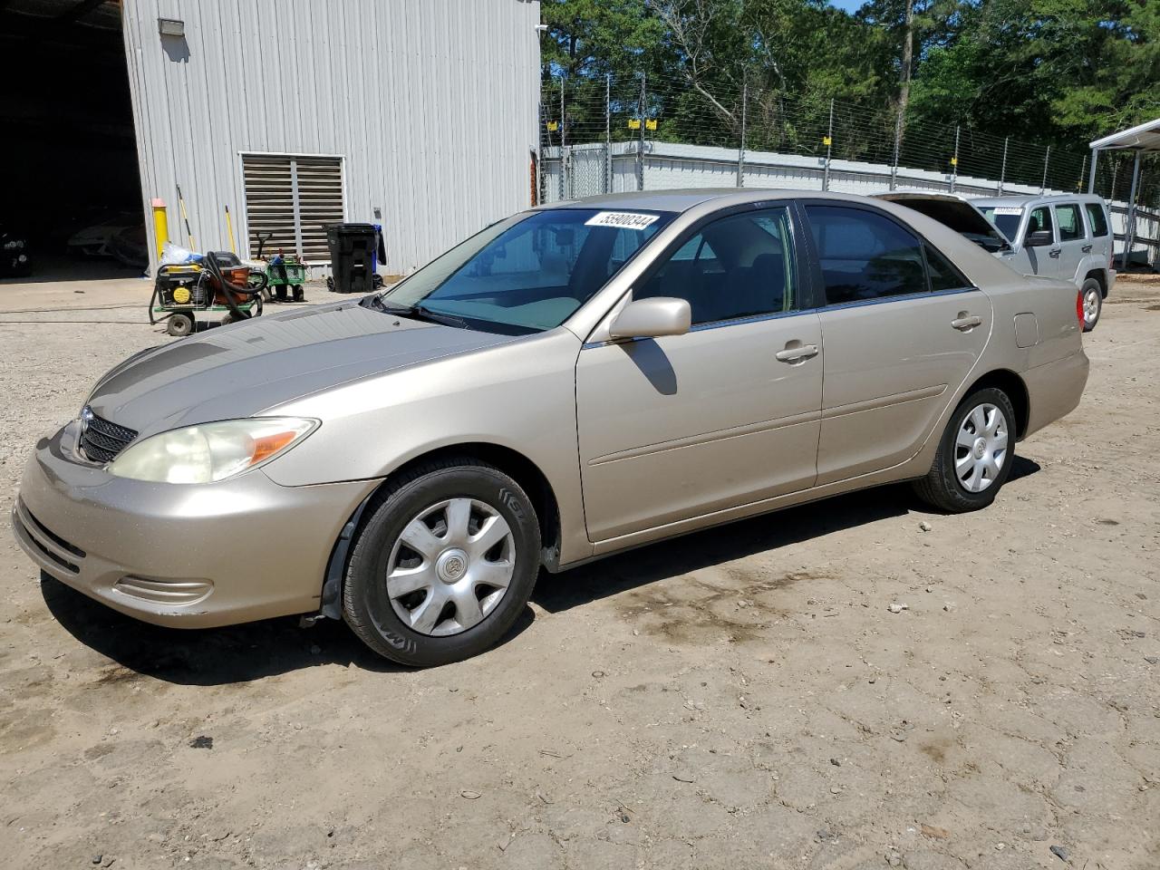 TOYOTA CAMRY 2003 4t1be32k43u740170