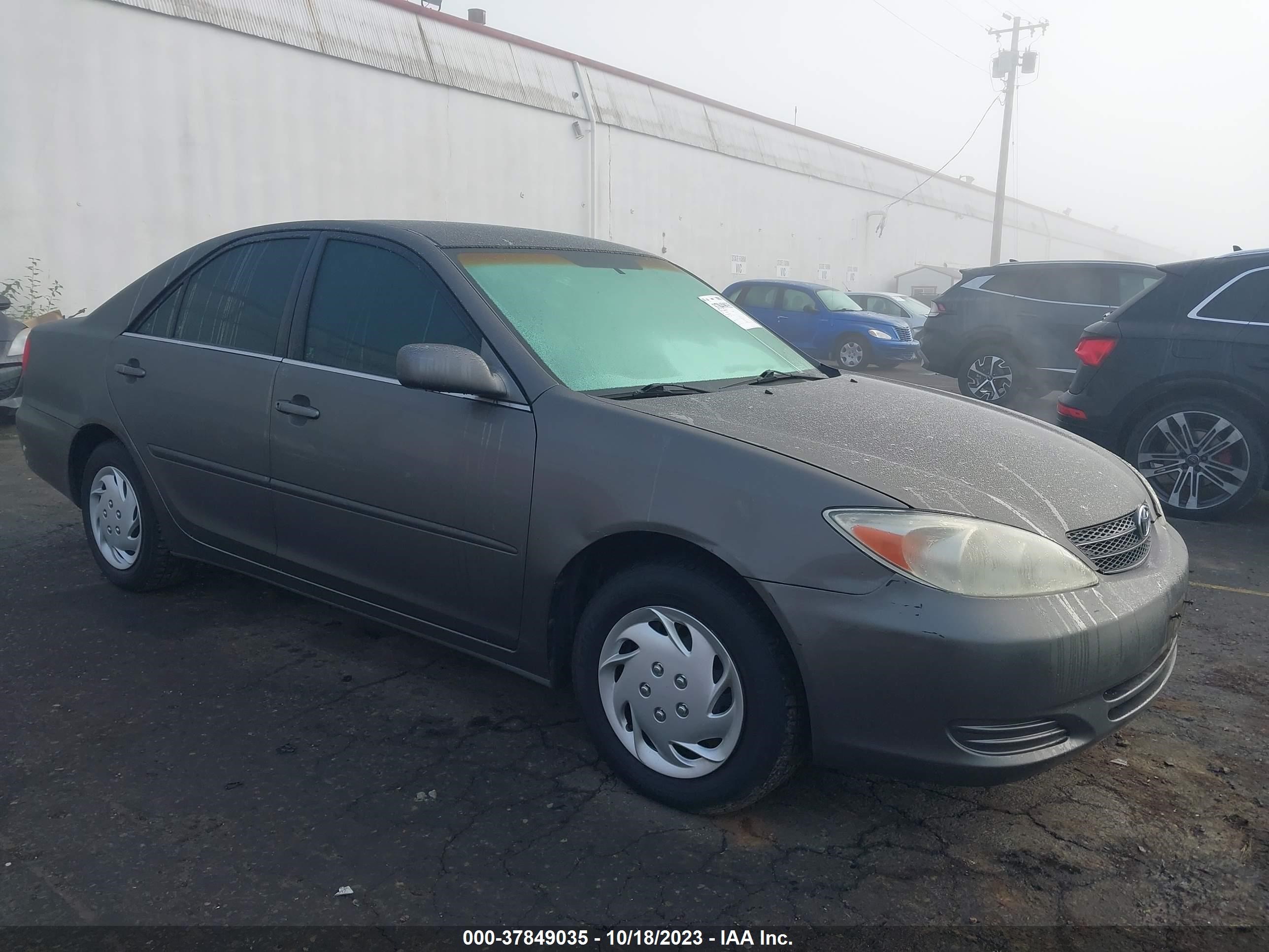 TOYOTA CAMRY 2003 4t1be32k43u755476