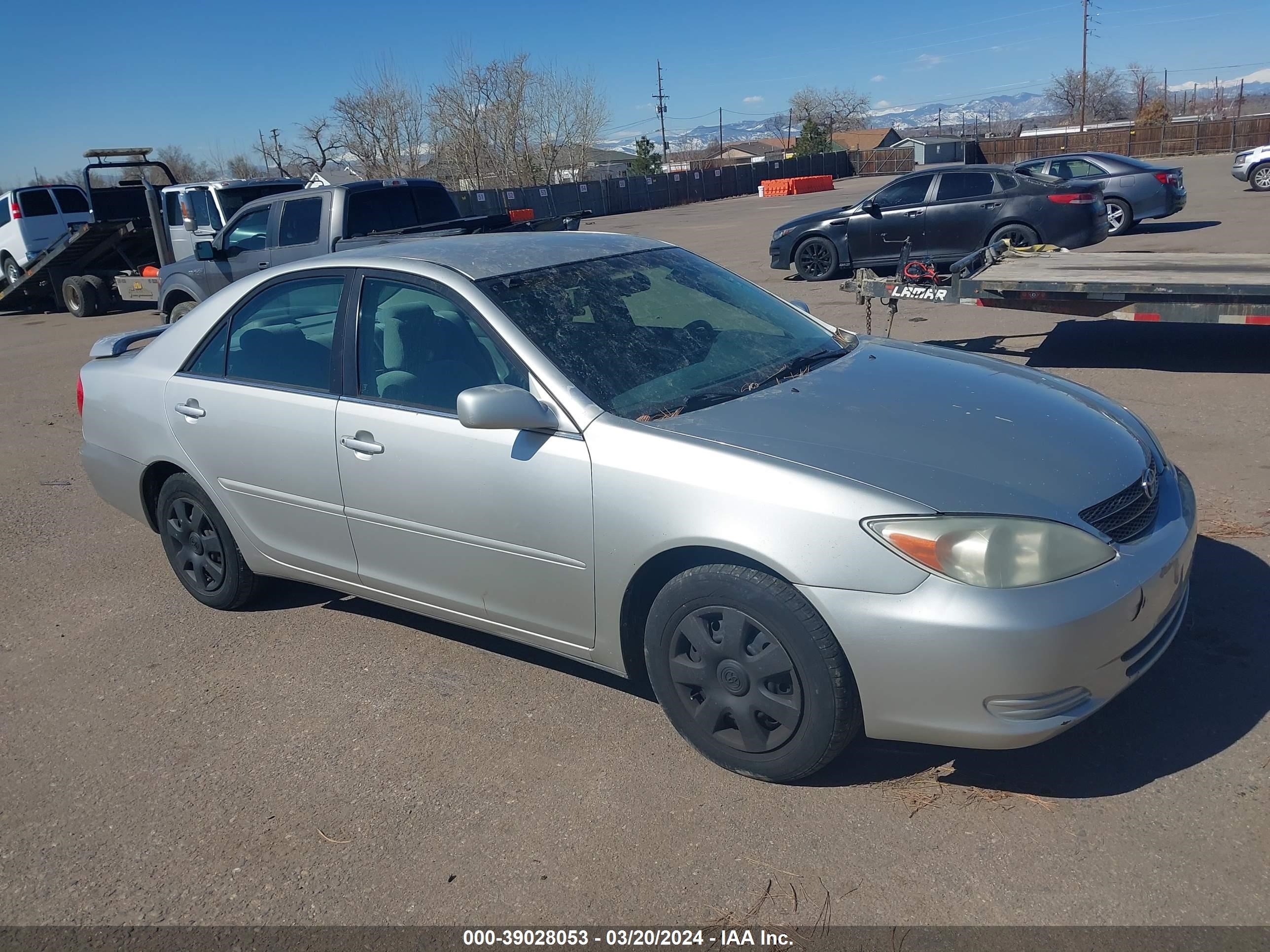 TOYOTA CAMRY 2003 4t1be32k43u764727