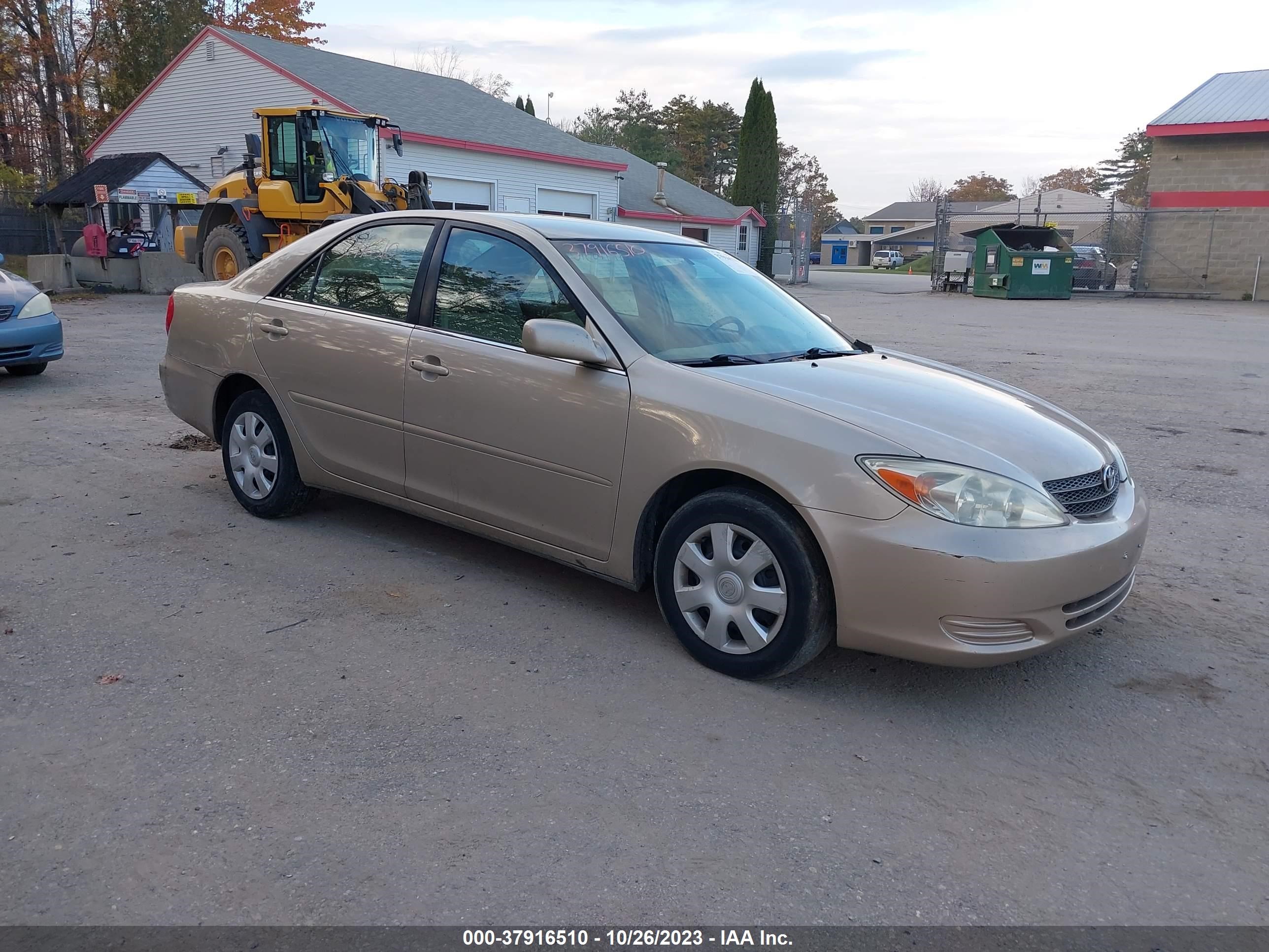 TOYOTA CAMRY 2004 4t1be32k44u802958