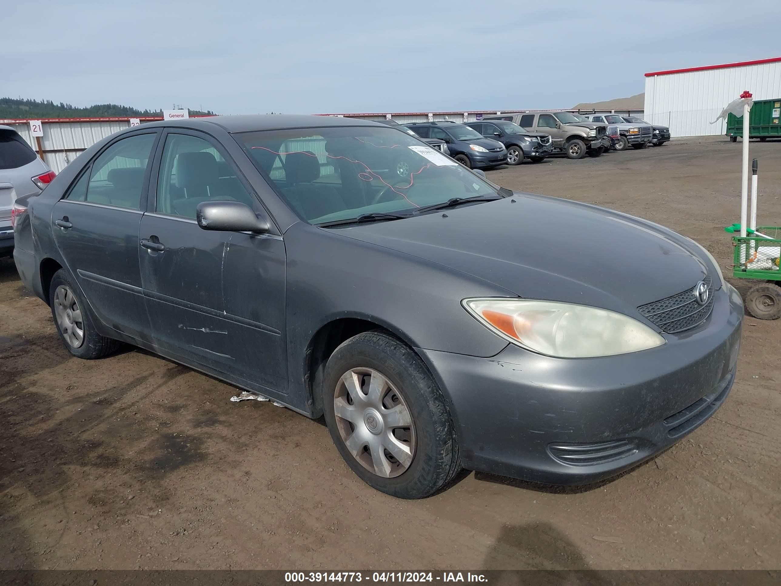 TOYOTA CAMRY 2004 4t1be32k44u906060