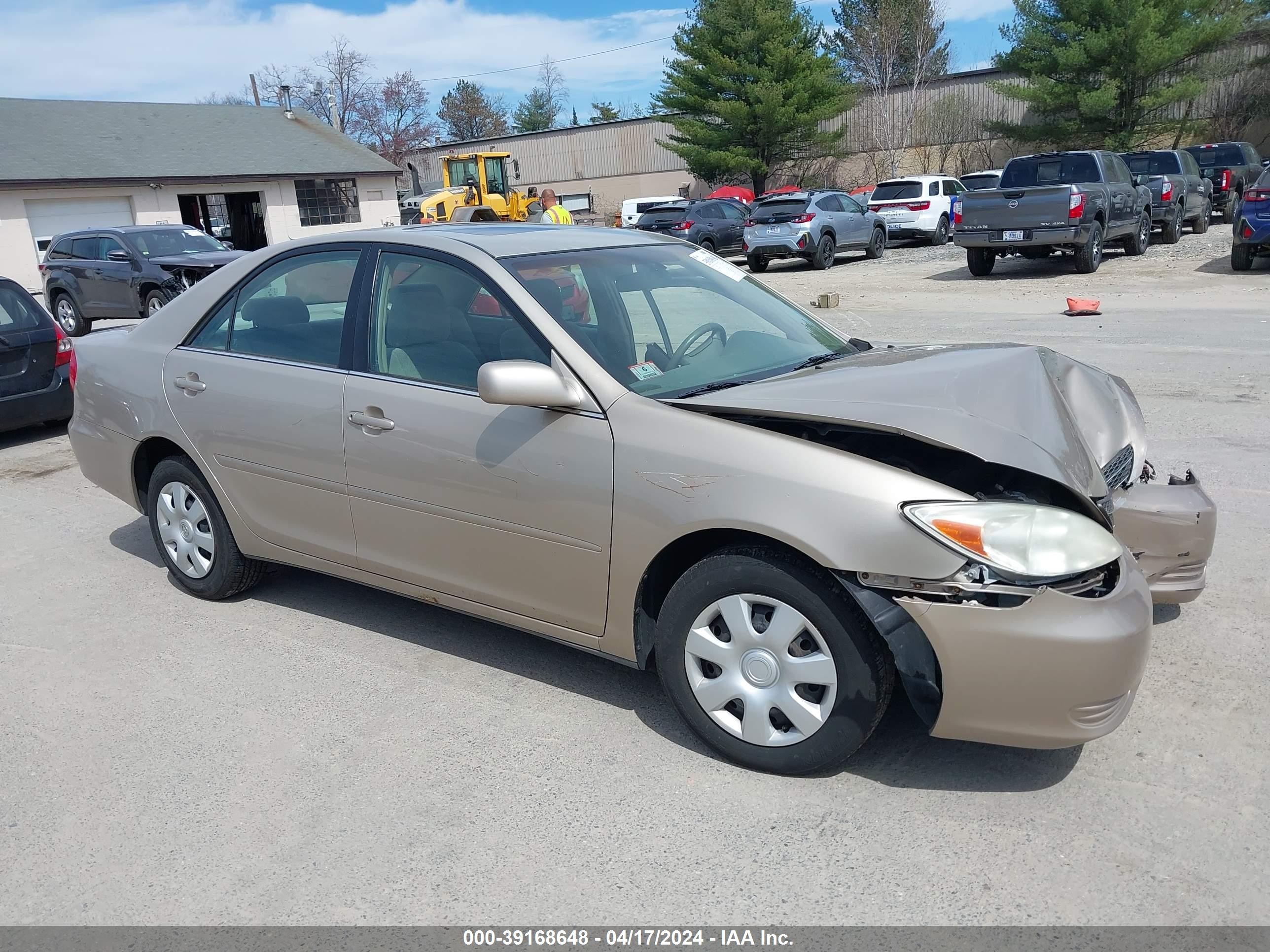 TOYOTA CAMRY 2004 4t1be32k44u940449