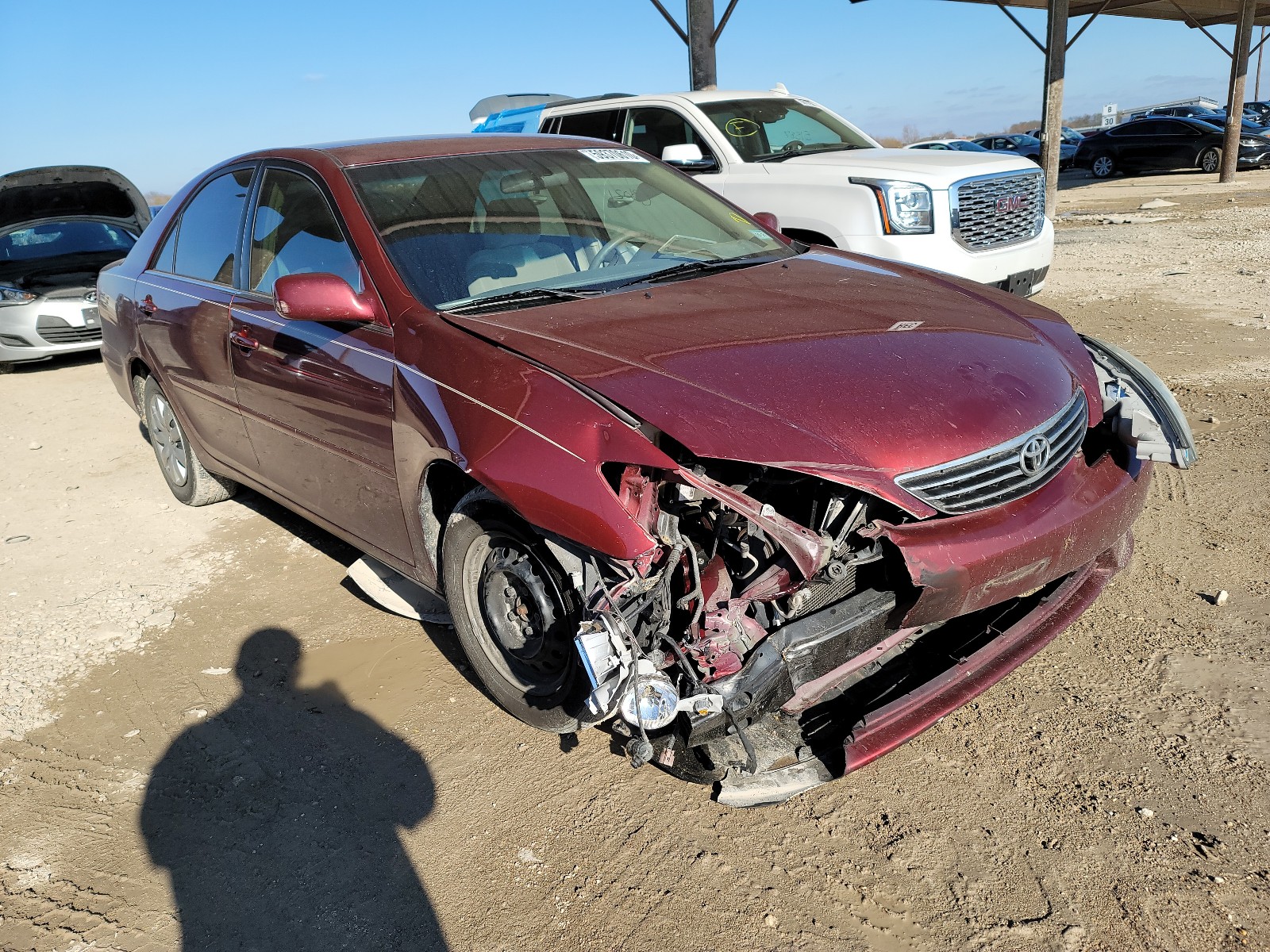 TOYOTA CAMRY LE 2005 4t1be32k45u010178