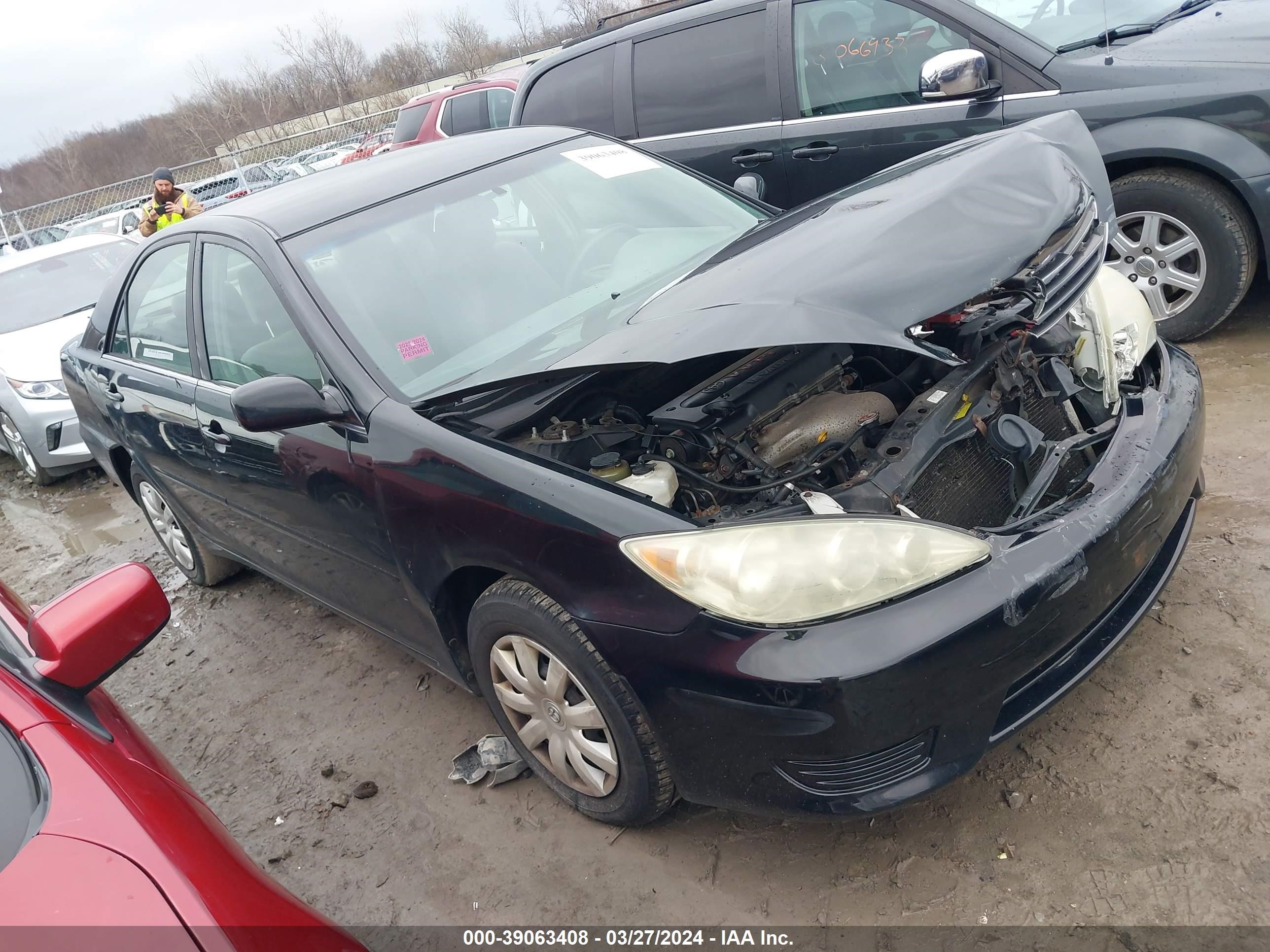 TOYOTA CAMRY 2005 4t1be32k45u420995