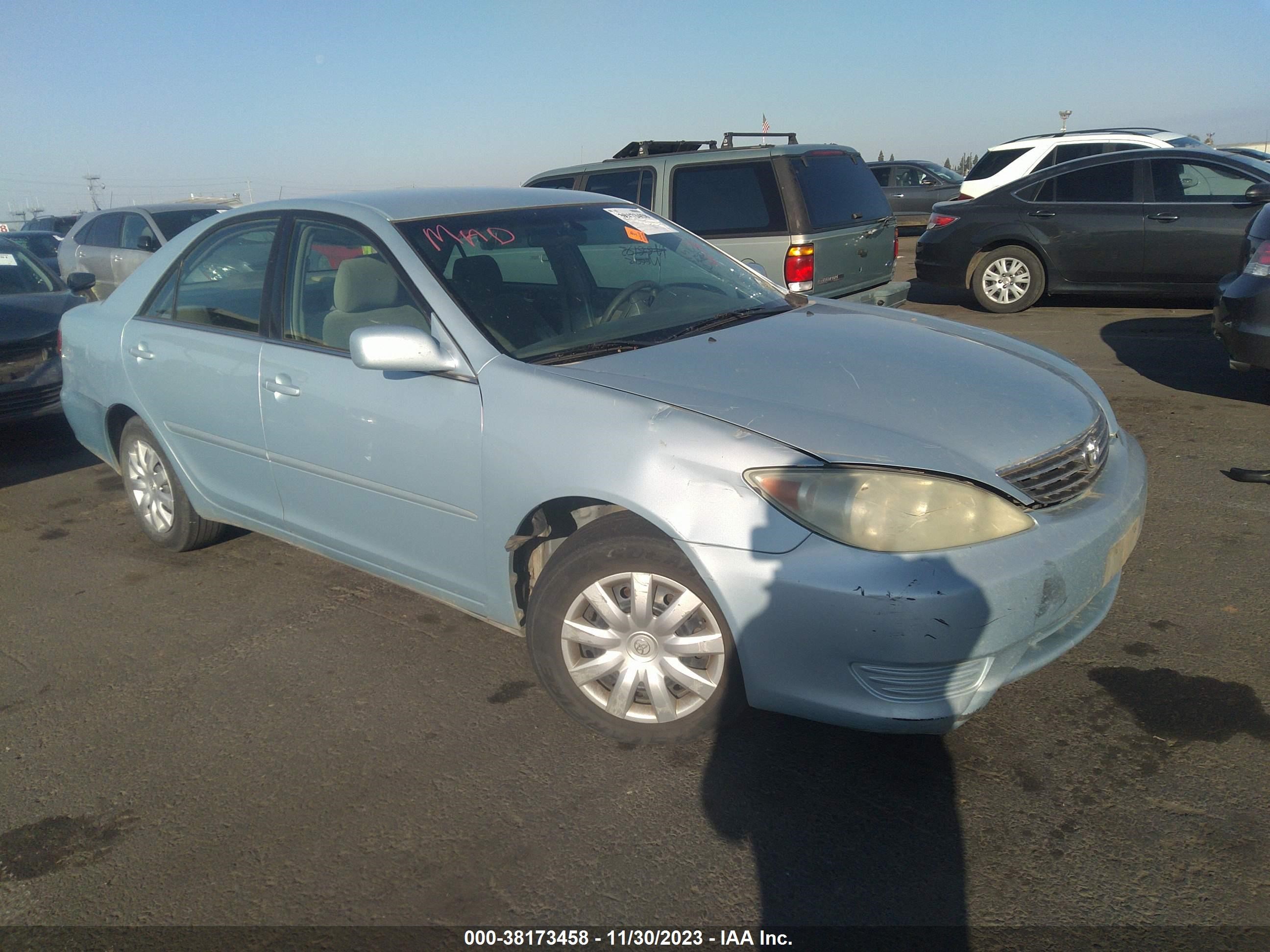 TOYOTA CAMRY 2005 4t1be32k45u577507