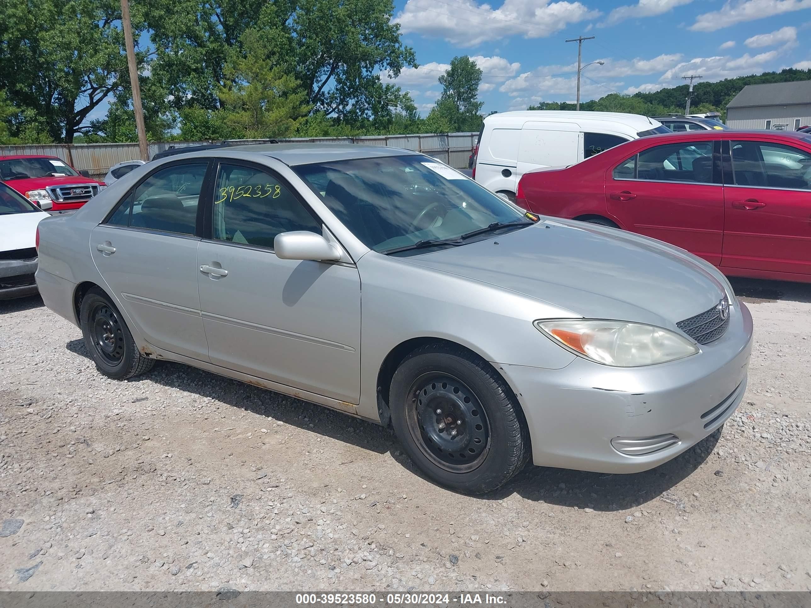 TOYOTA CAMRY 2002 4t1be32k52u037272