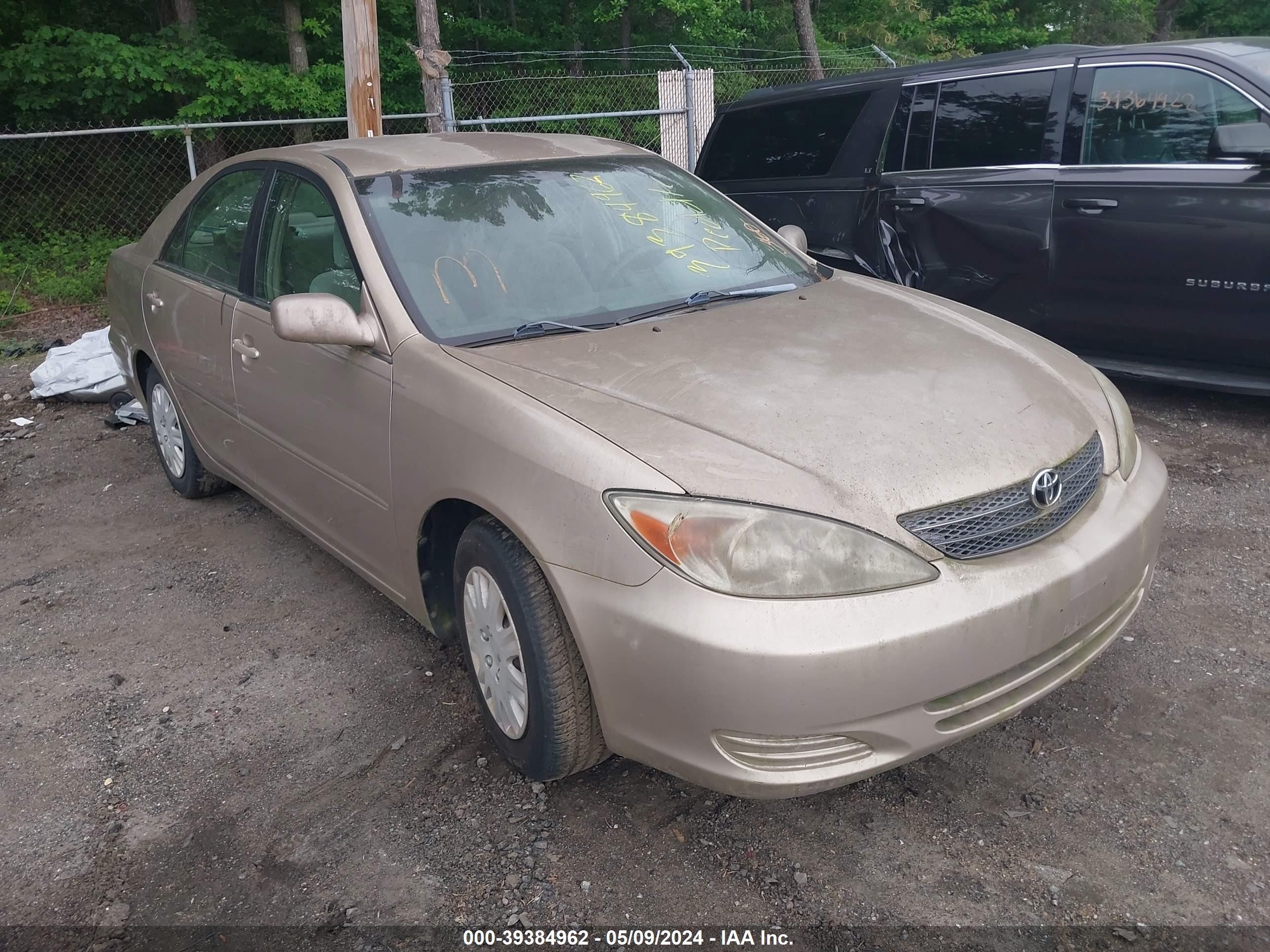 TOYOTA CAMRY 2002 4t1be32k52u060051