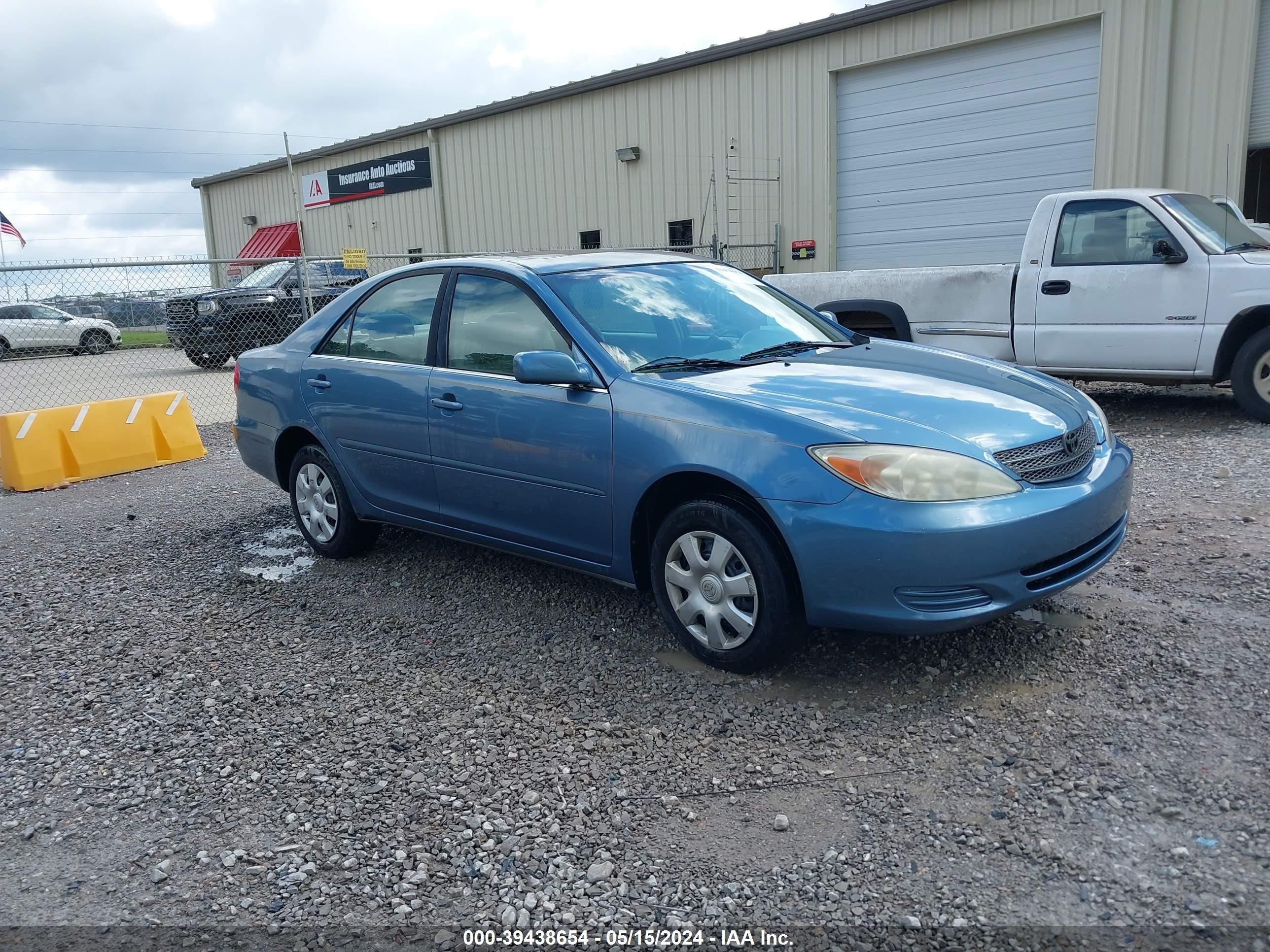 TOYOTA CAMRY 2002 4t1be32k52u537979