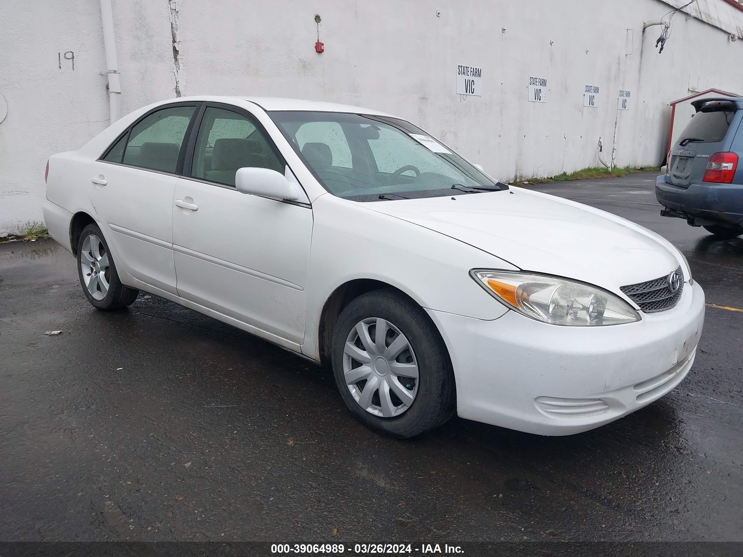 TOYOTA CAMRY 2003 4t1be32k53u140841