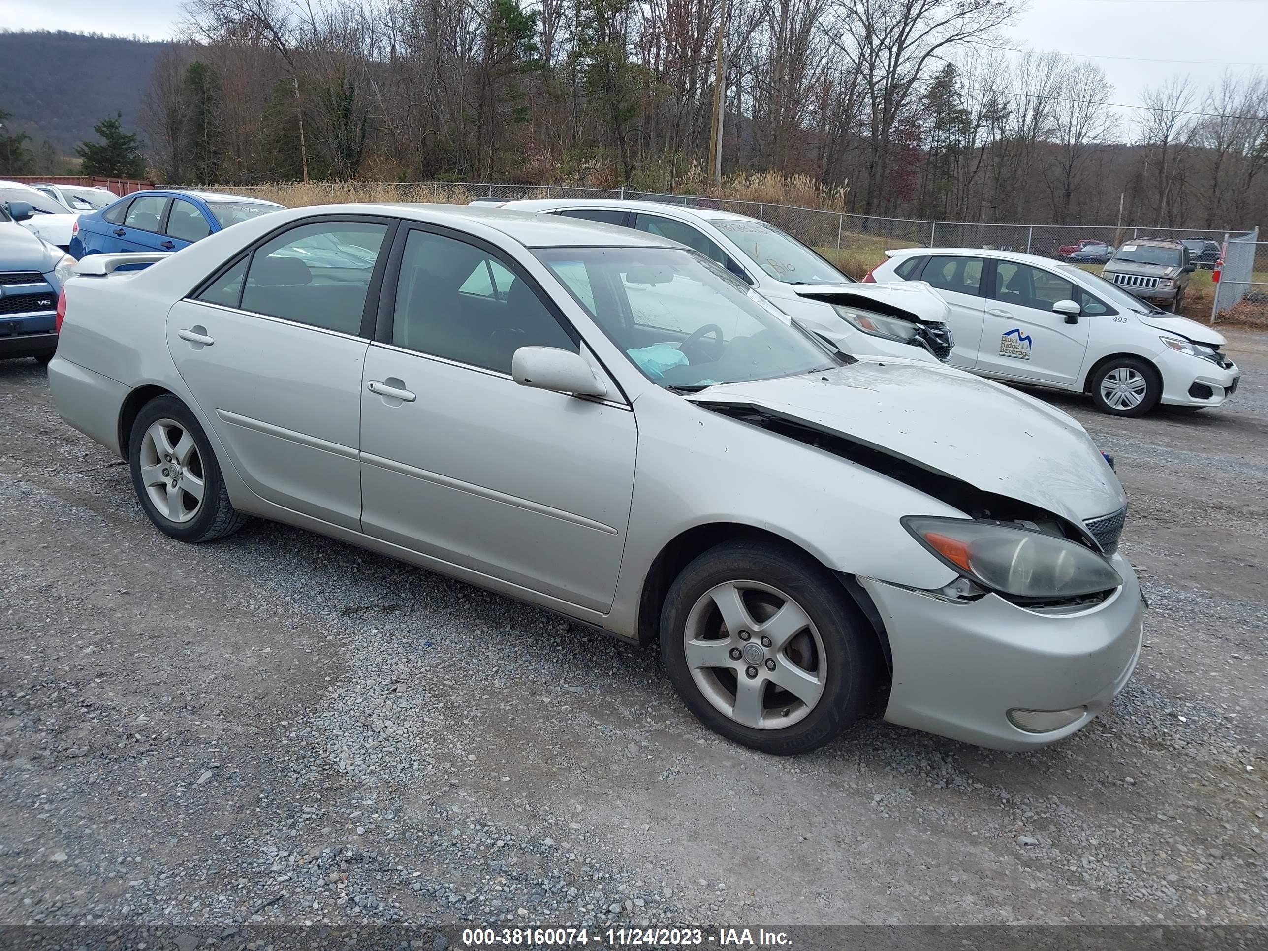 TOYOTA CAMRY 2003 4t1be32k53u144811