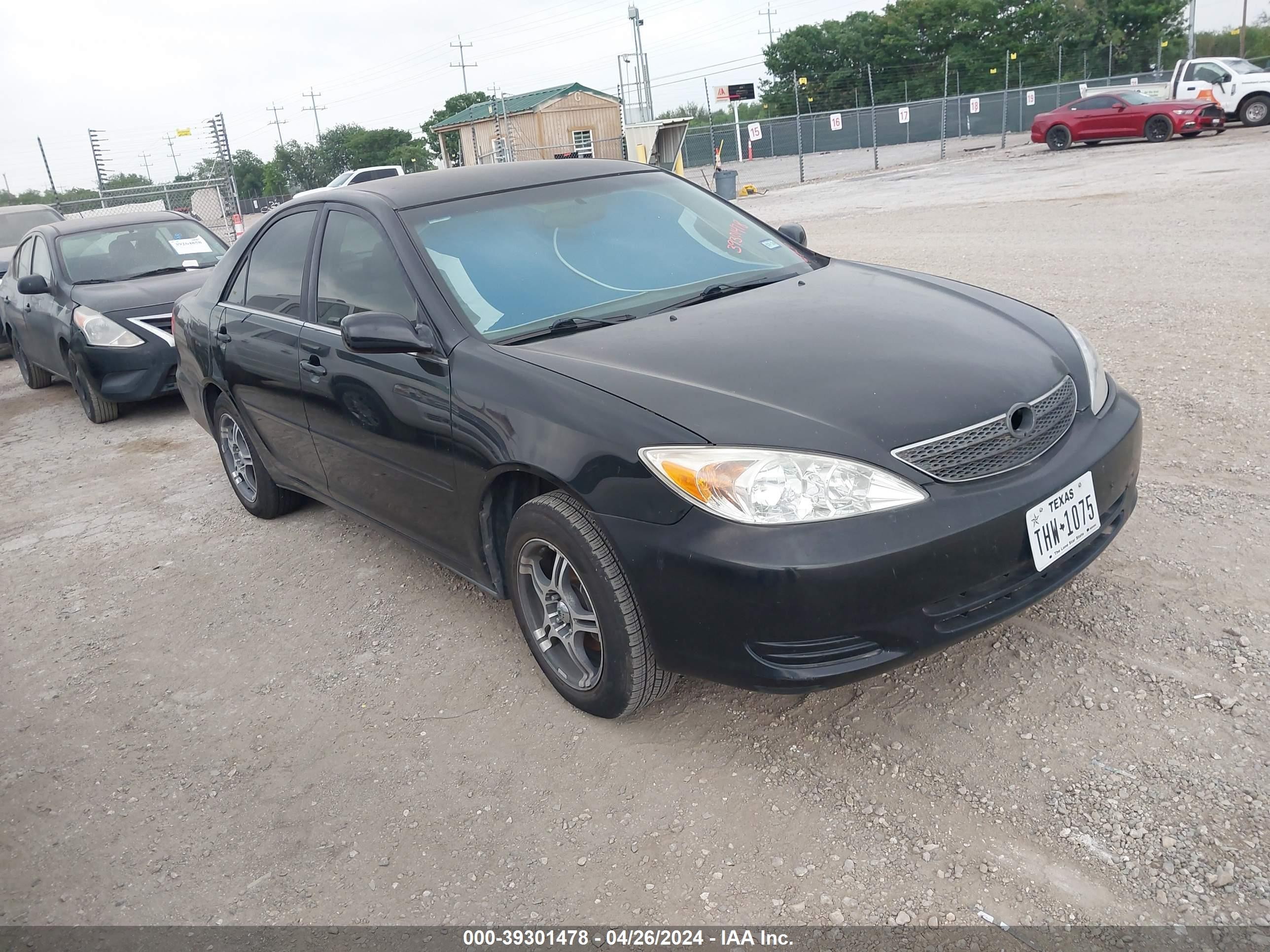 TOYOTA CAMRY 2003 4t1be32k53u153380