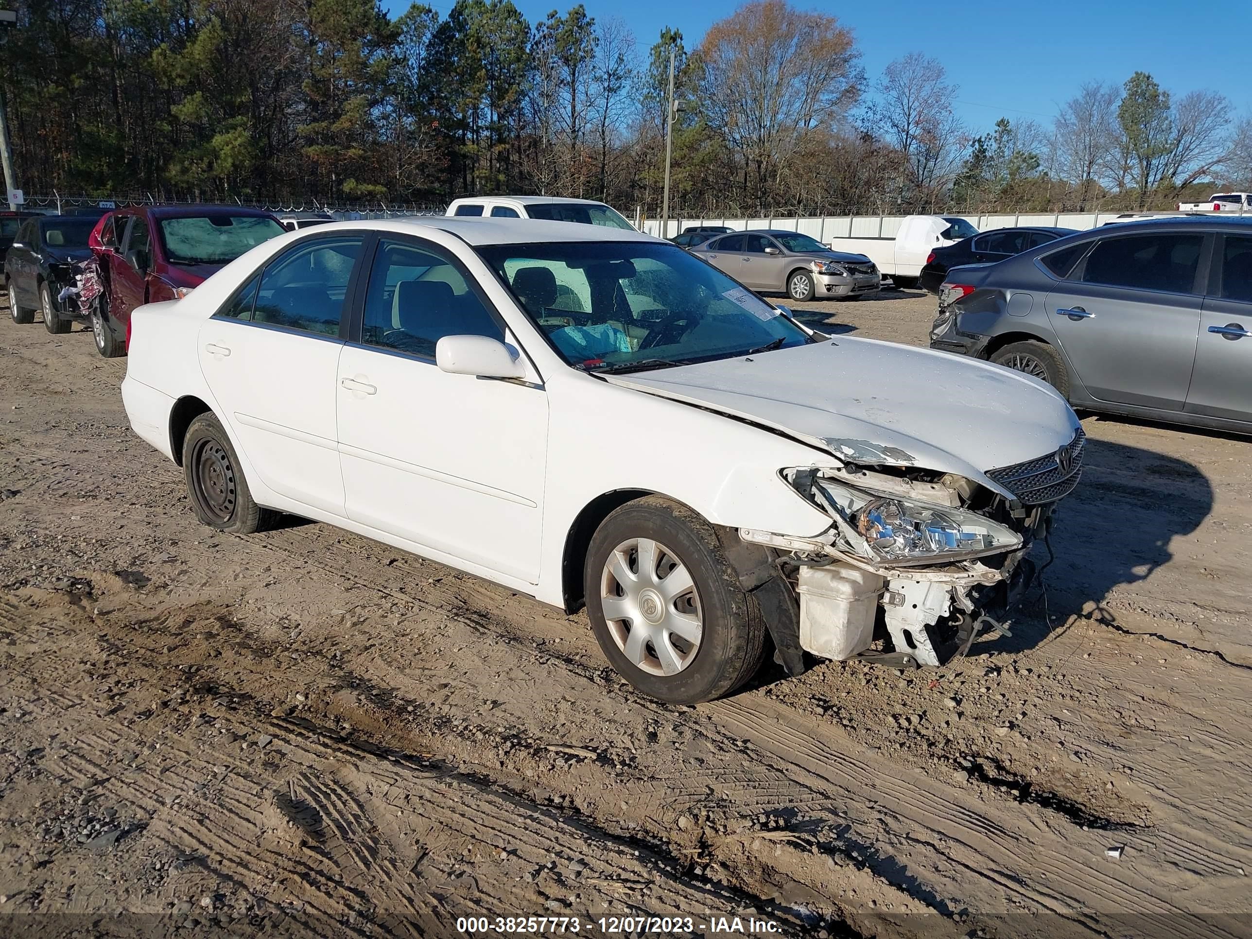 TOYOTA CAMRY 2003 4t1be32k53u253169