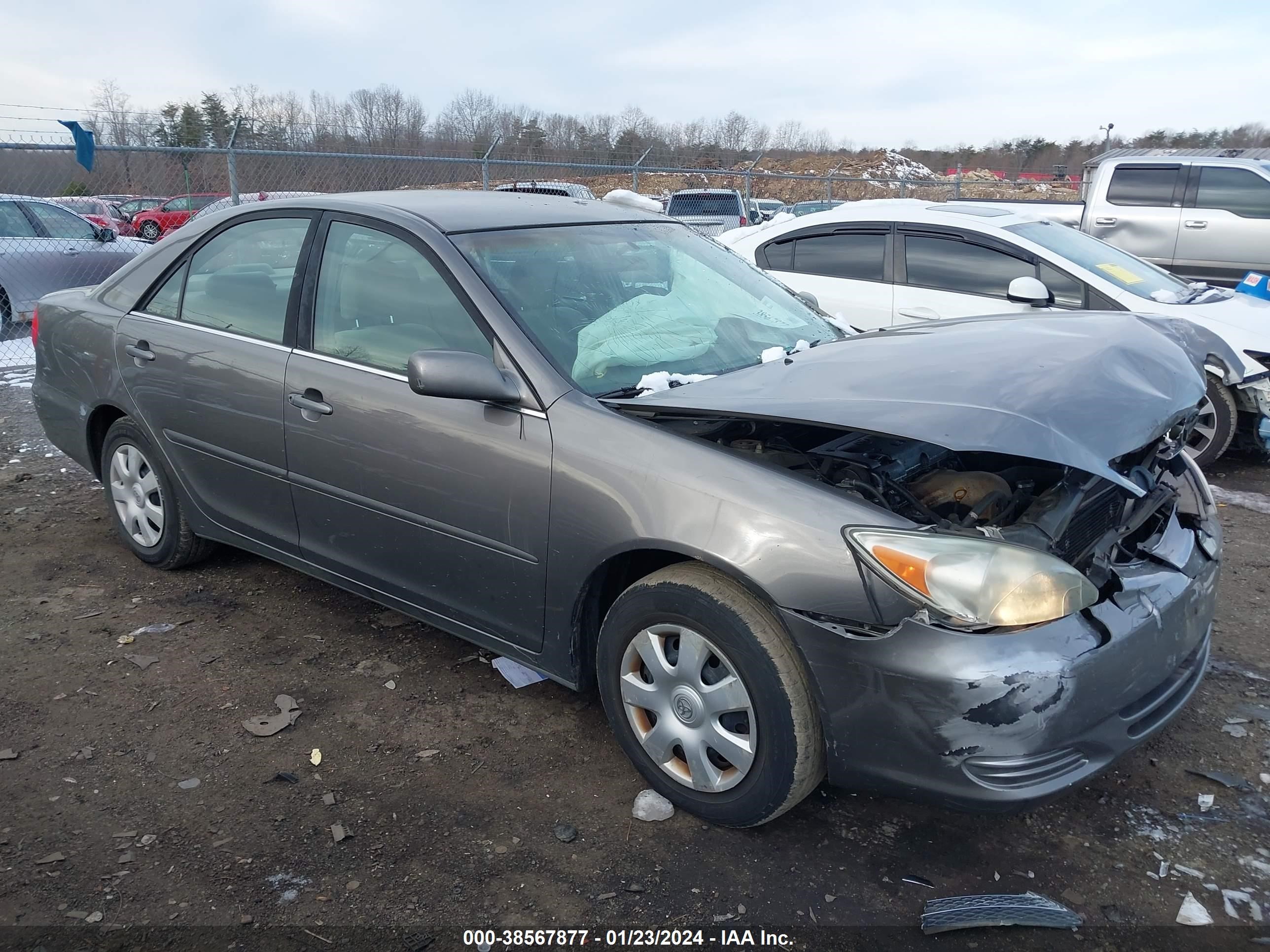 TOYOTA CAMRY 2003 4t1be32k53u674910