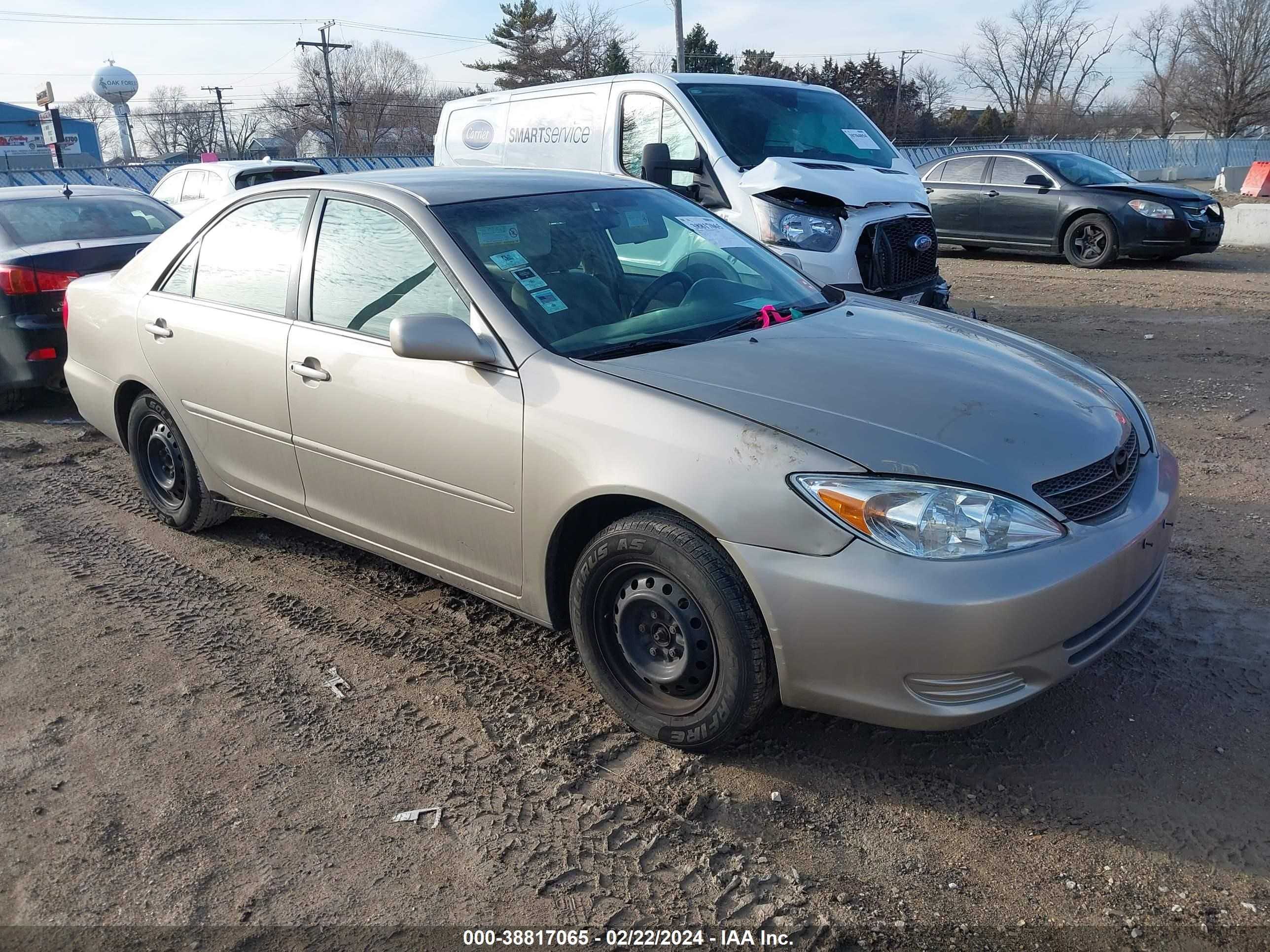 TOYOTA CAMRY 2003 4t1be32k53u724589